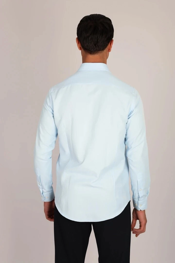 LORENZO MAZZOLİ GAB C 552 BUZ MAVİ ERKEK GÖMLEK