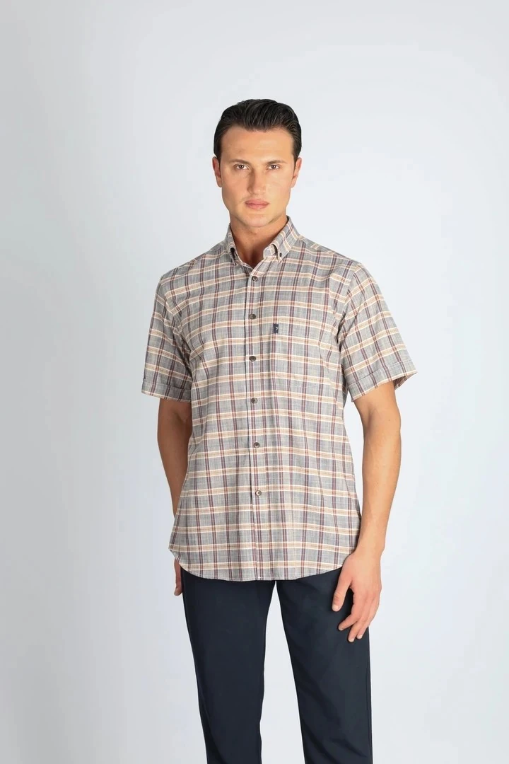 LORENZO MAZZOLİ LMKK1494 R 750 KAHVE ERKEK GÖMLEK