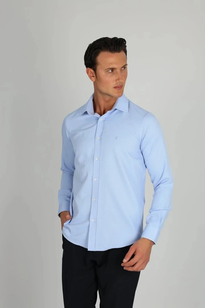LORENZO MAZZOLİ GAB C 551 A.MAVİ ERKEK GÖMLEK