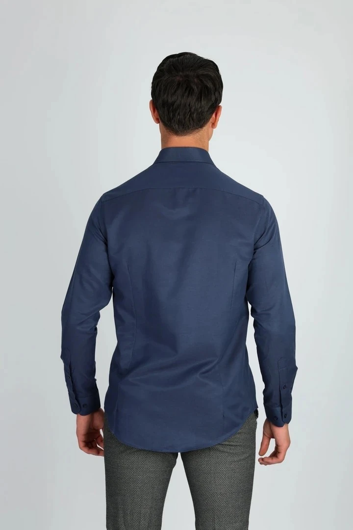 LORENZO MAZZOLİ GAB C 506 LACİVERT ERKEK GÖMLEK