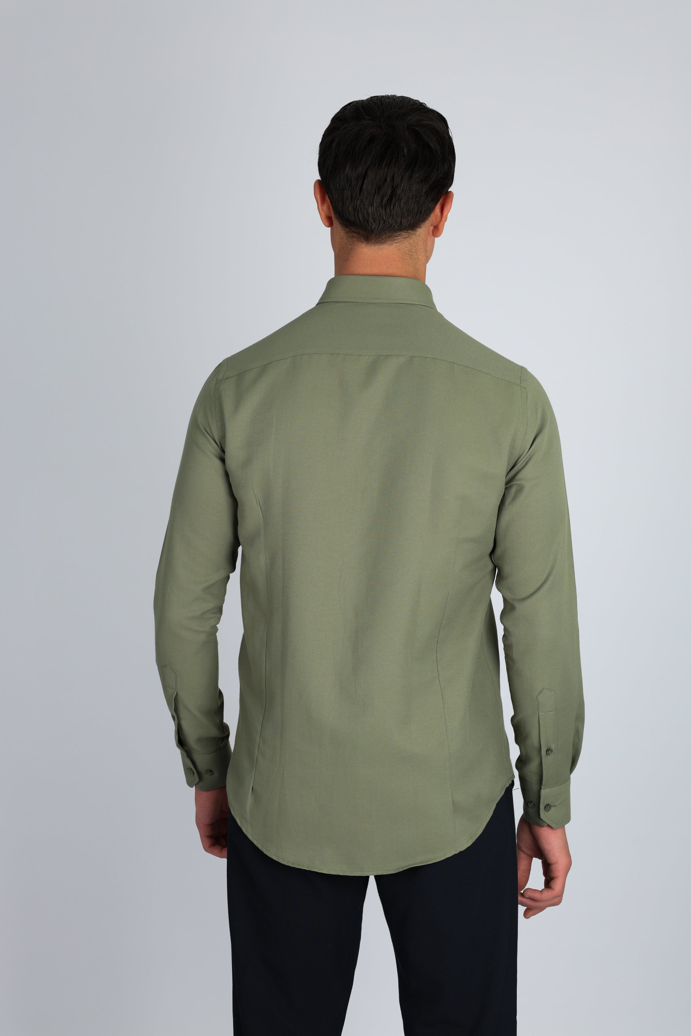 LORENZO MAZZOLİ OXFORD C 800 YEŞİL ERKEK GÖMLEK