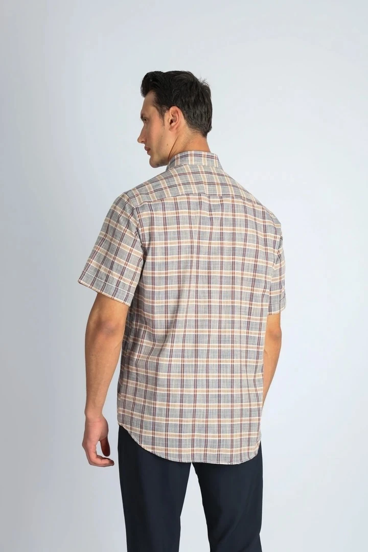 LORENZO MAZZOLİ LMKK1494 R 750 KAHVE ERKEK GÖMLEK