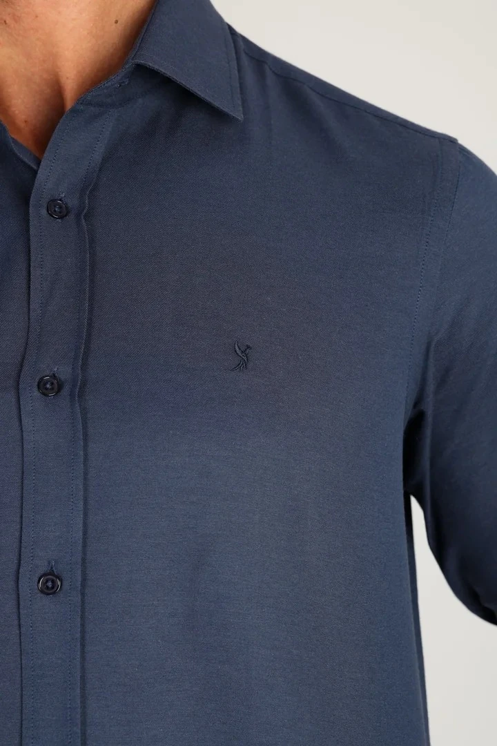 LORENZO MAZZOLİ GAB C 506 LACİVERT ERKEK GÖMLEK