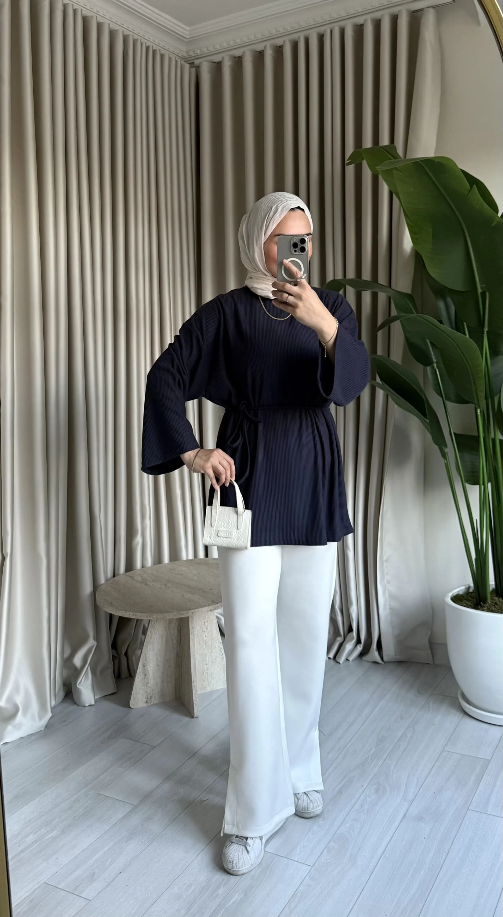 Biyeli Kaşkorse Tunik