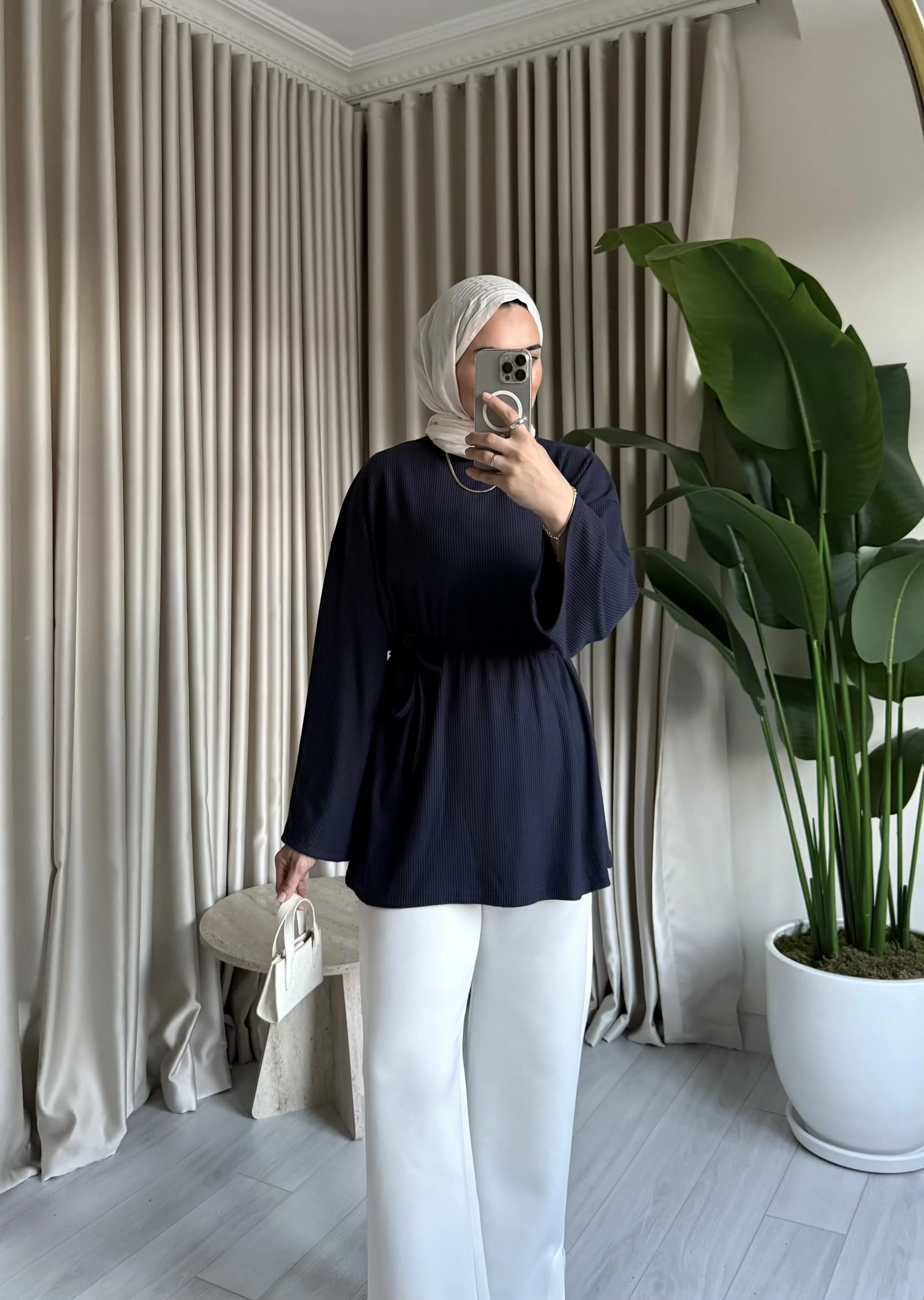 Biyeli Kaşkorse Tunik