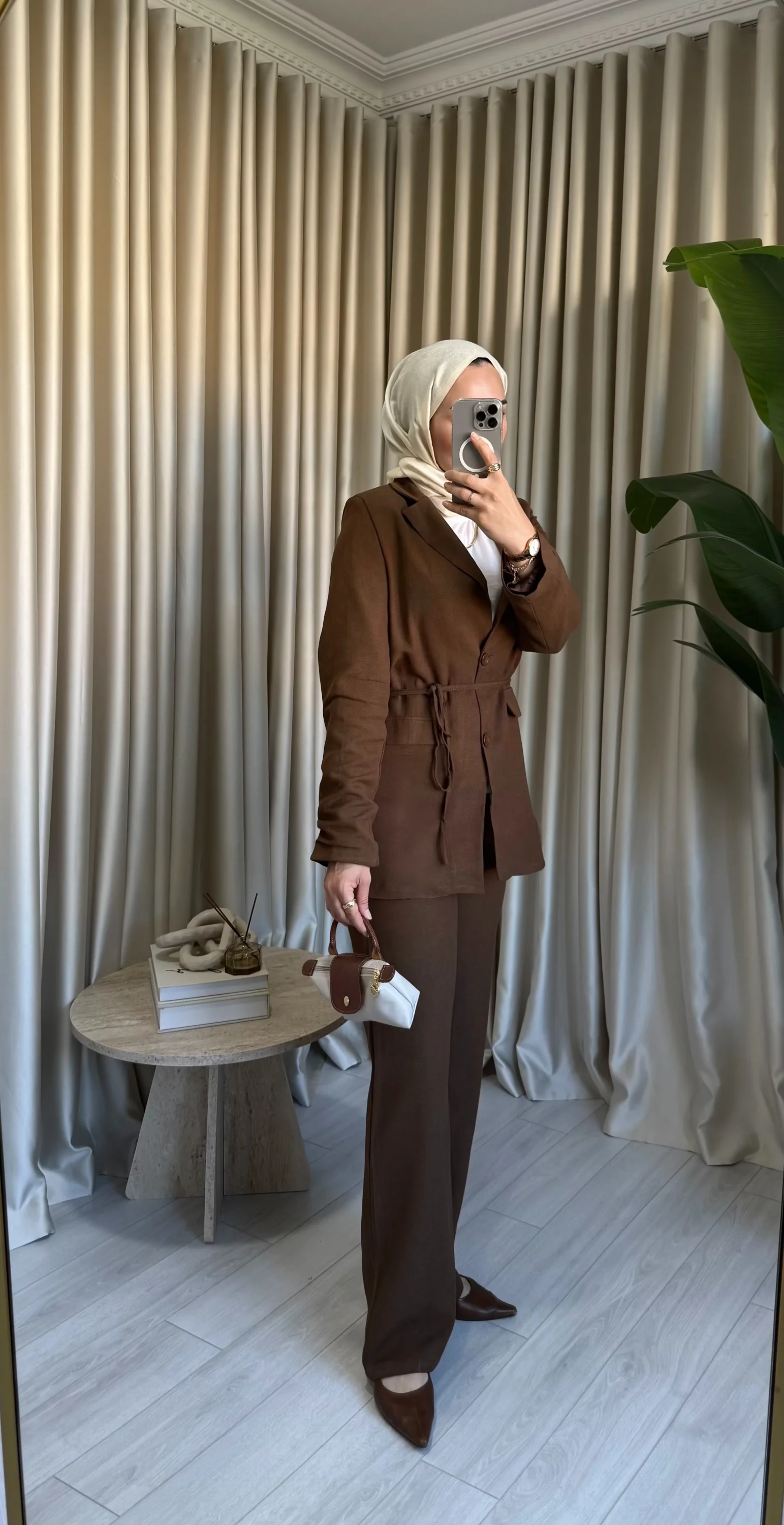 Keten Blazer Ceket