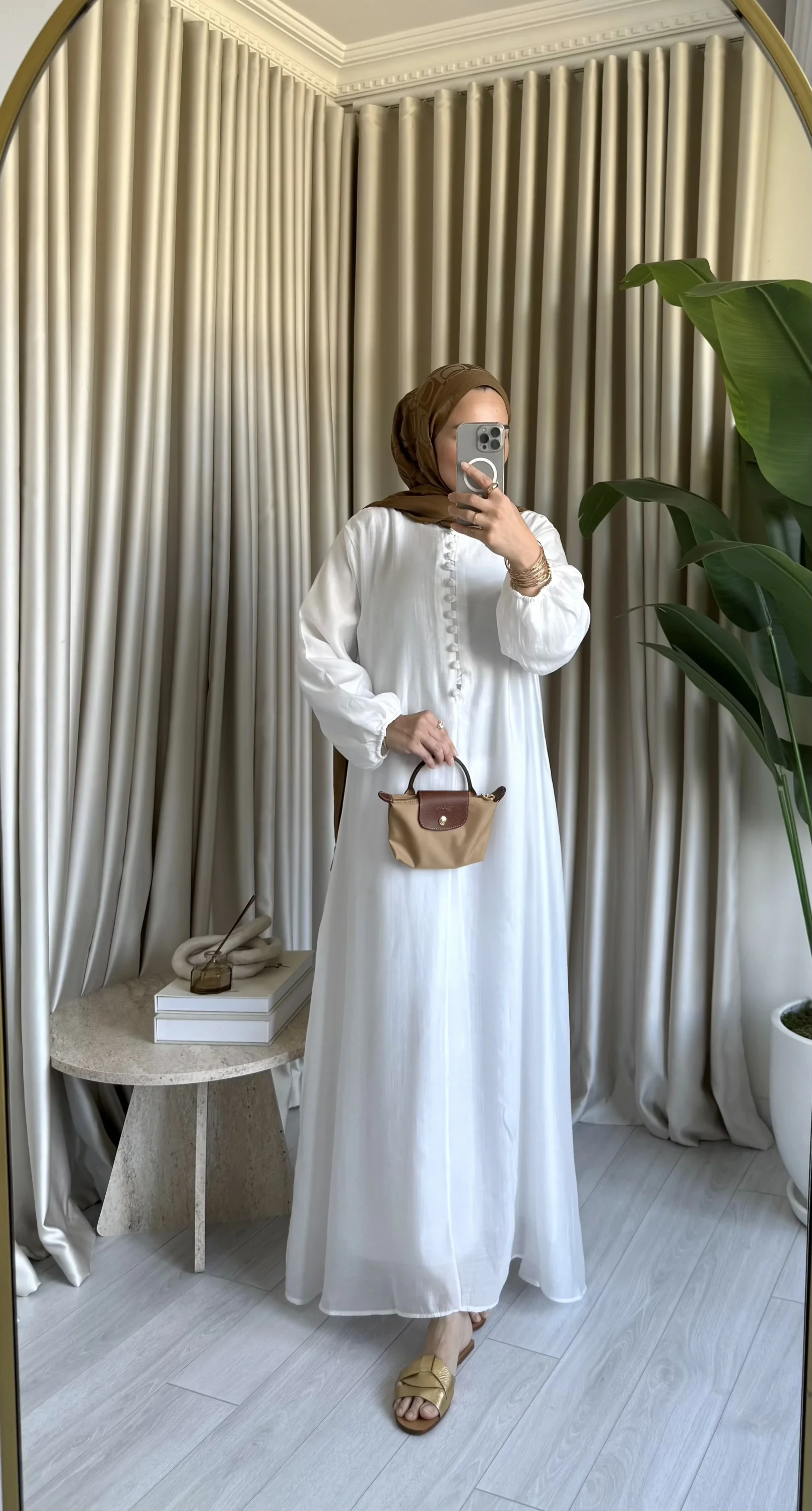 Linen Elbise