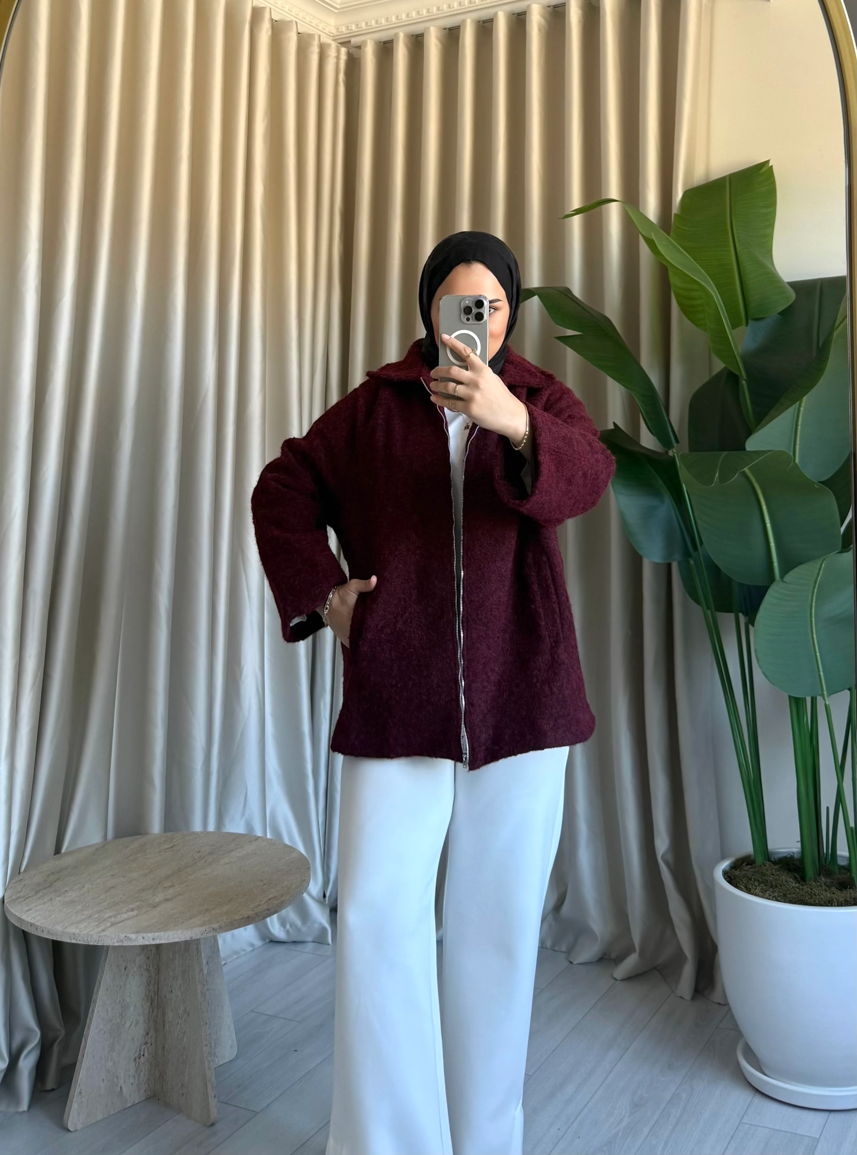 Premium Kırçıllı Kaşe Ceket