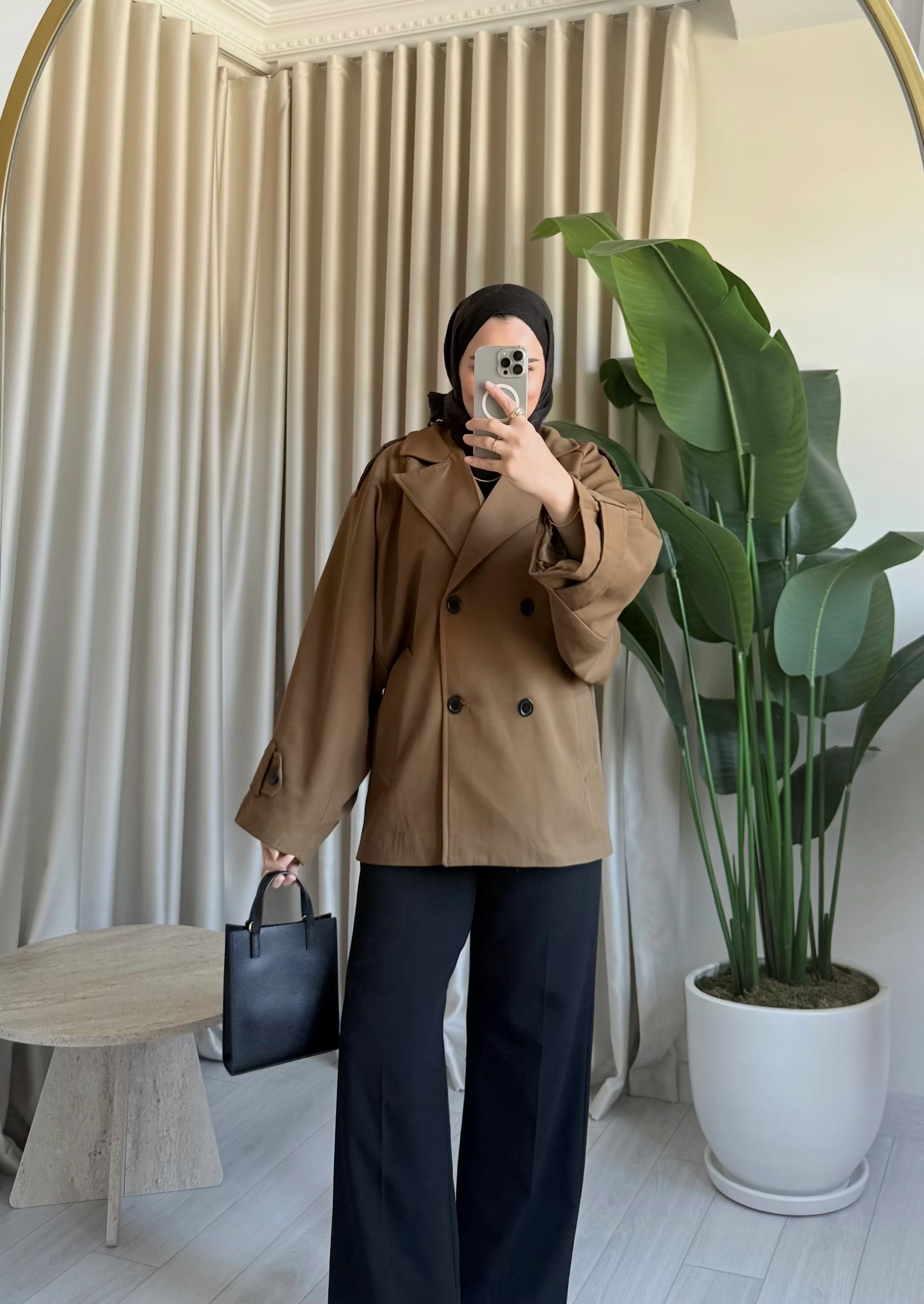 ZR Premıum Oversize Trençkot - Haki