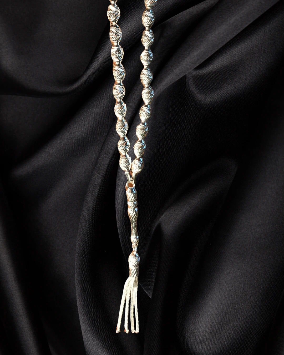 ÖZEL TASARIM 925 AYAR GÜMÜŞ TESBİH