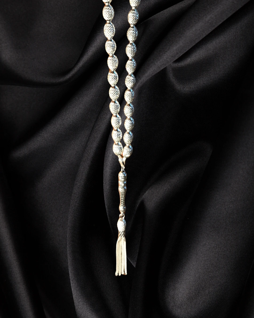 ÖZEL TASARIM 925 AYAR GÜMÜŞ TESBİH