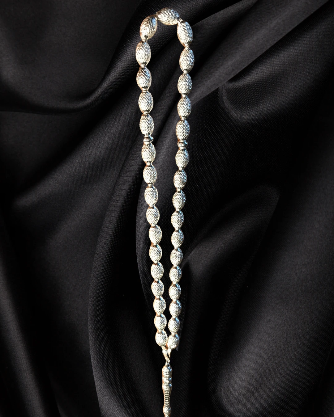 ÖZEL TASARIM 925 AYAR GÜMÜŞ TESBİH