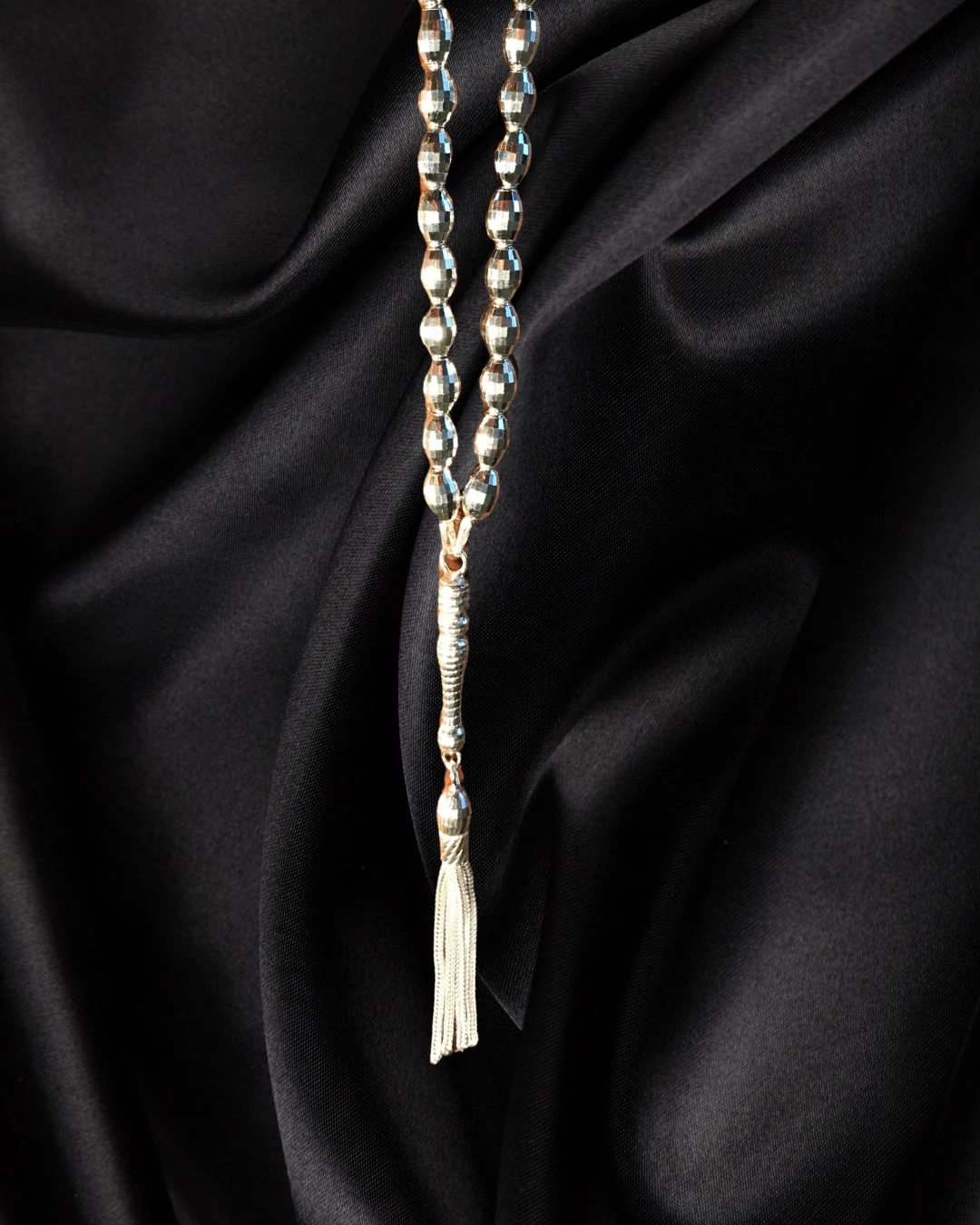 ÖZEL TASARIM 925 AYAR GÜMÜŞ TESBİH