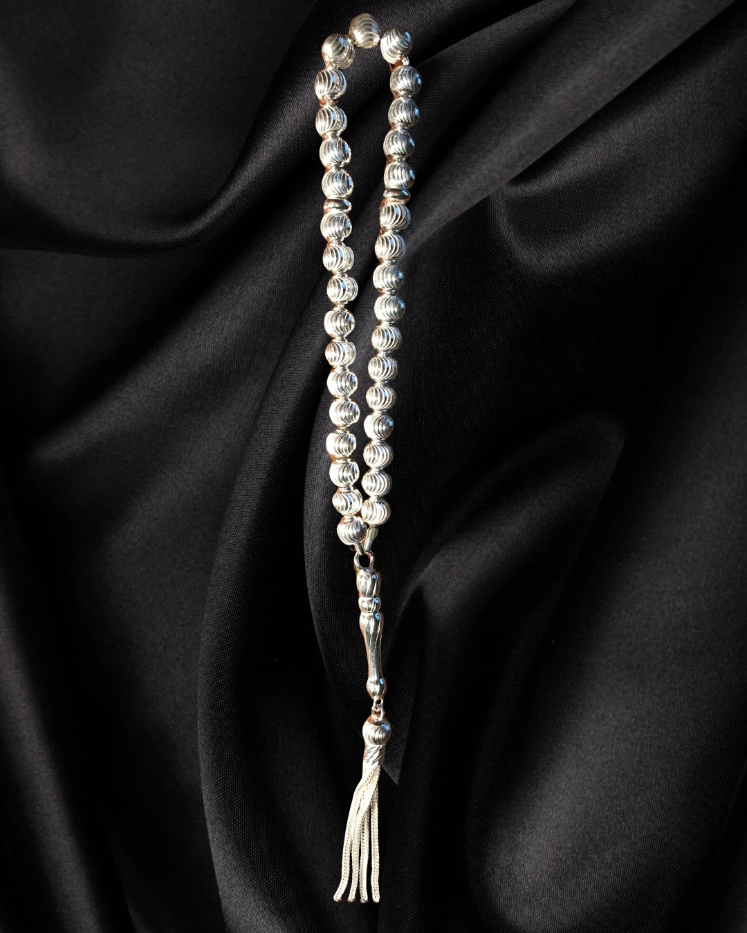 ÖZEL TASARIM 925 AYAR GÜMÜŞ TESBİH