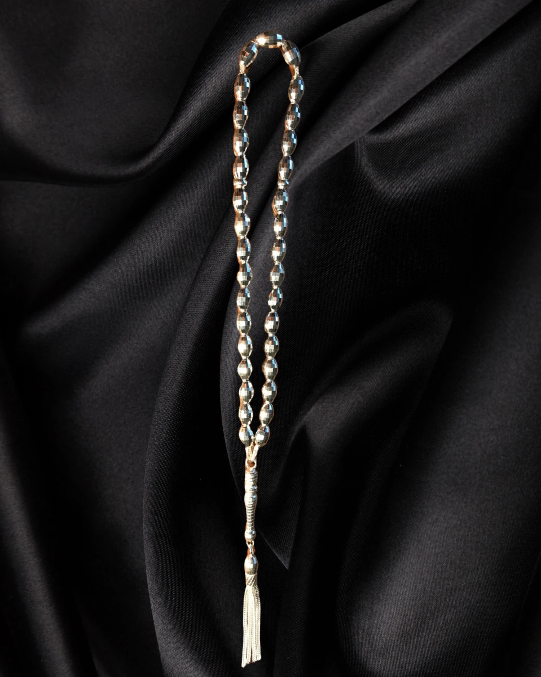 ÖZEL TASARIM 925 AYAR GÜMÜŞ TESBİH