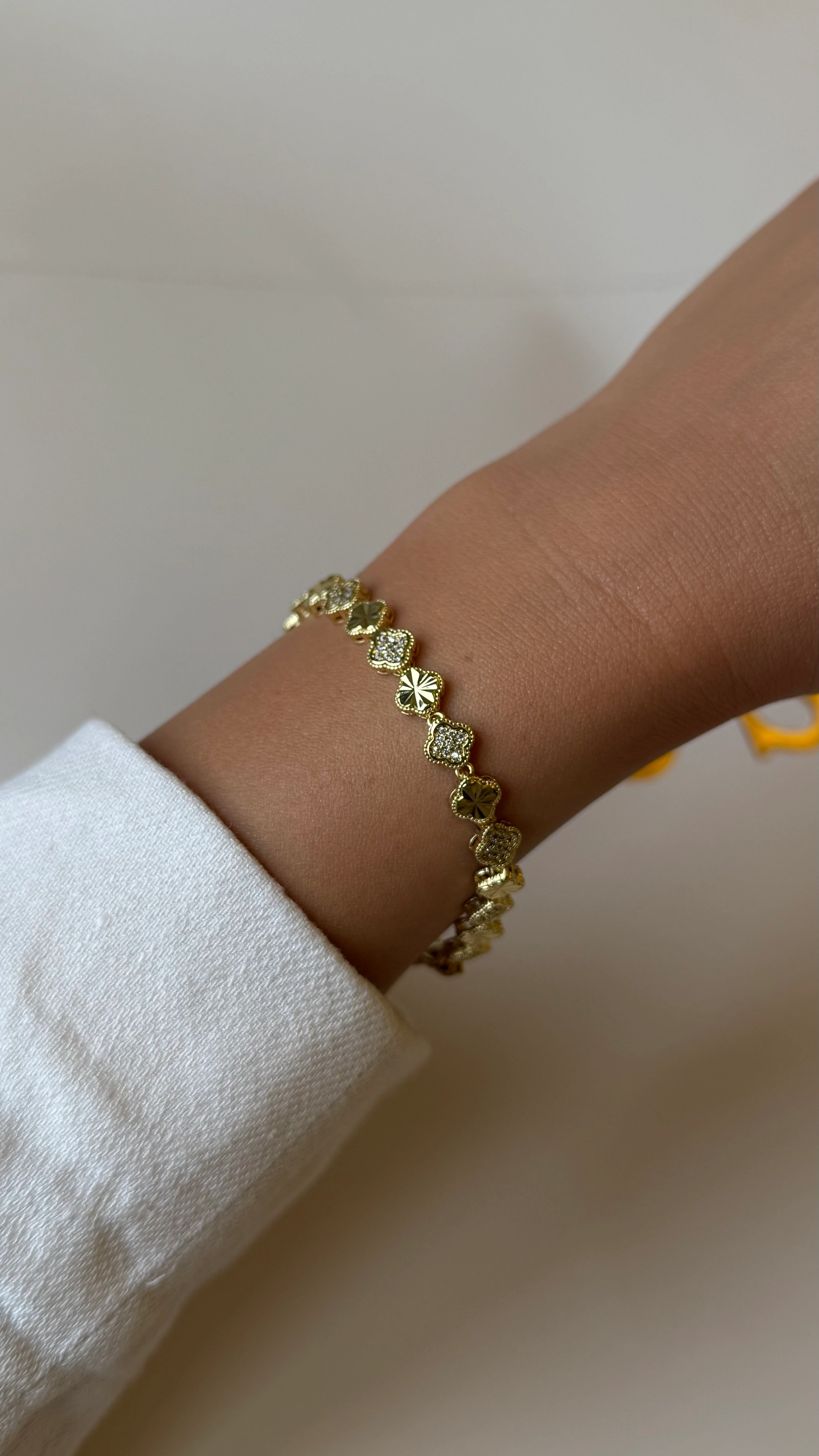 Minimal Yonca Bileklik