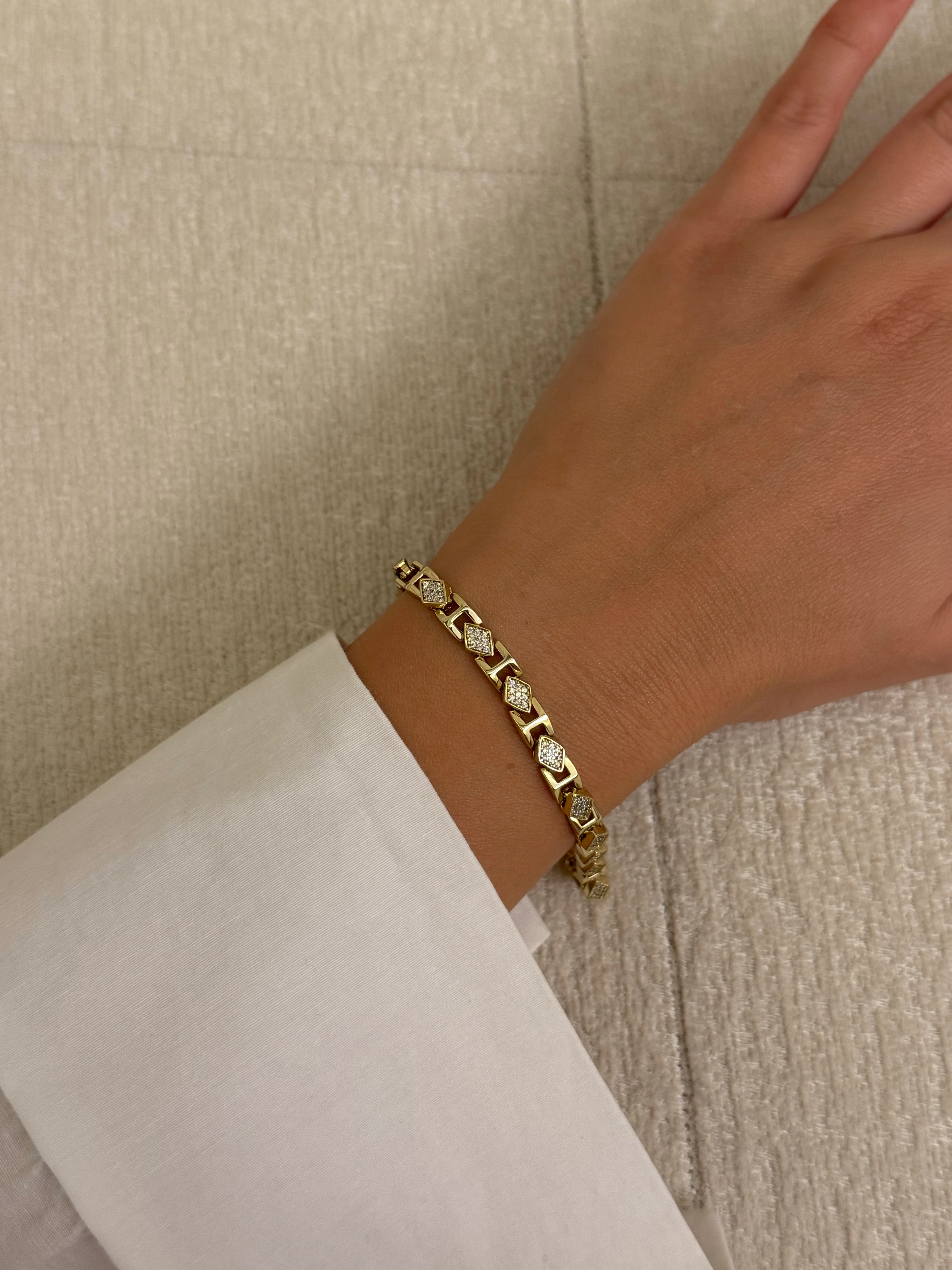 Baklava Model Bileklik 