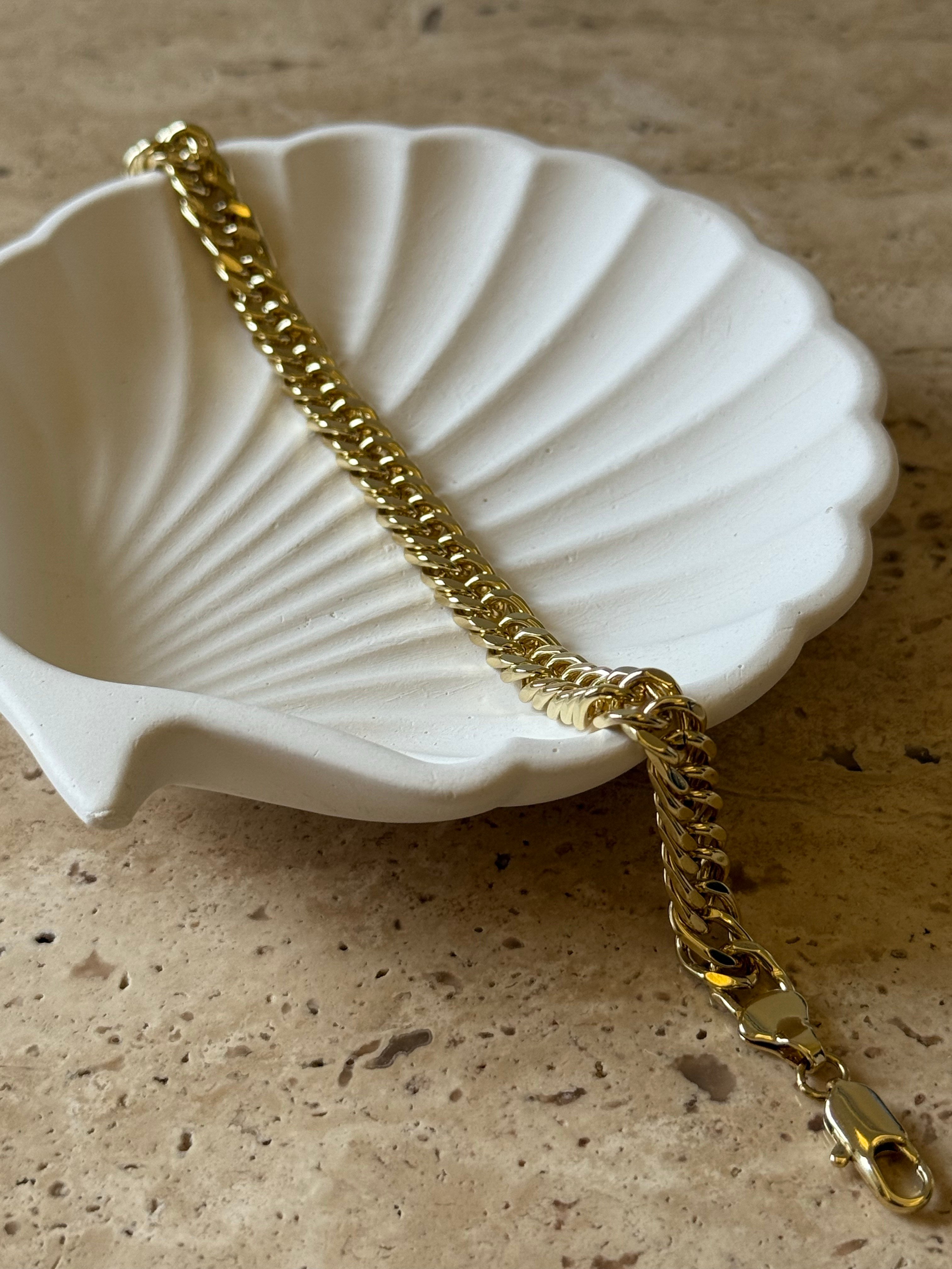 Gold zincir model bileklik