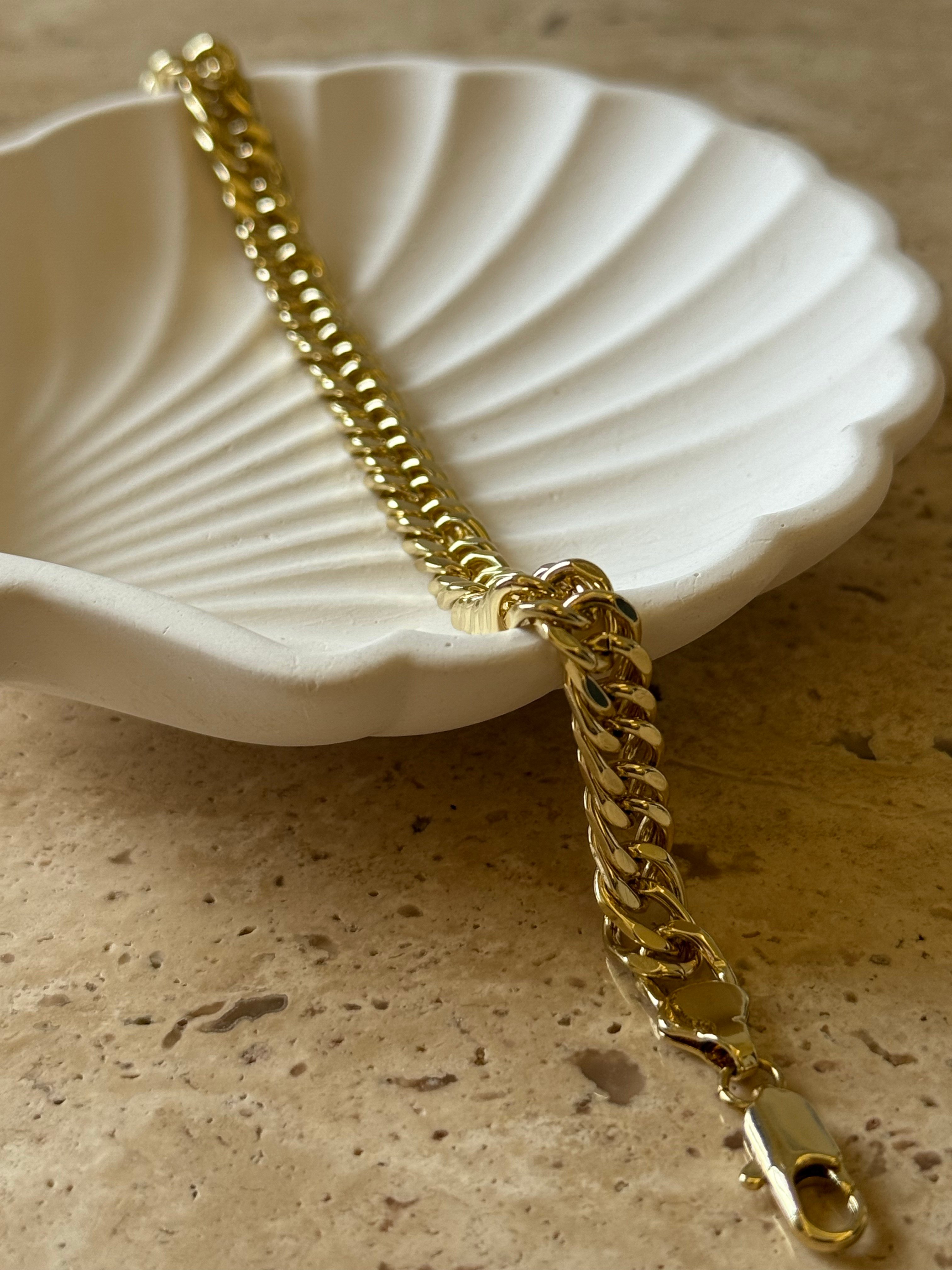 Gold zincir model bileklik