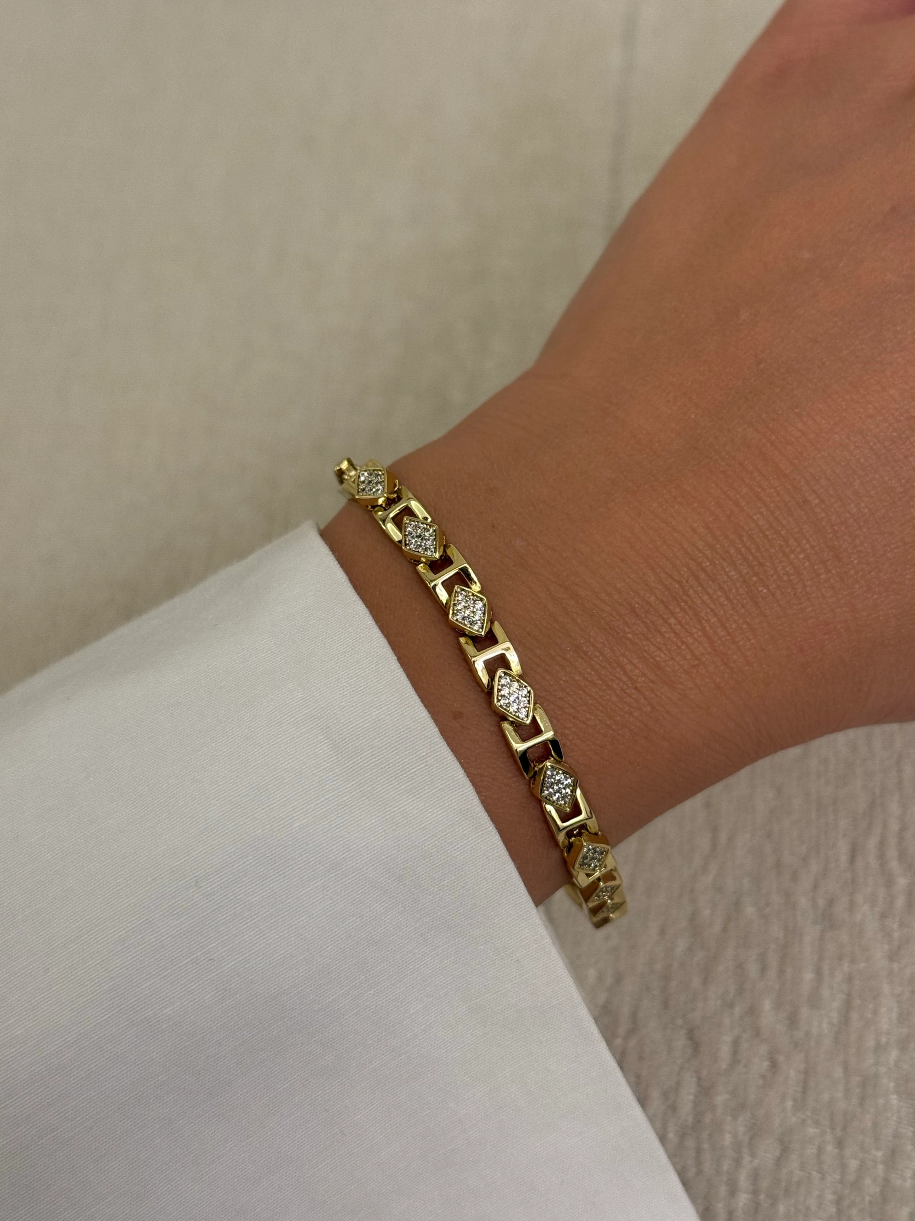 Baklava Model Bileklik 