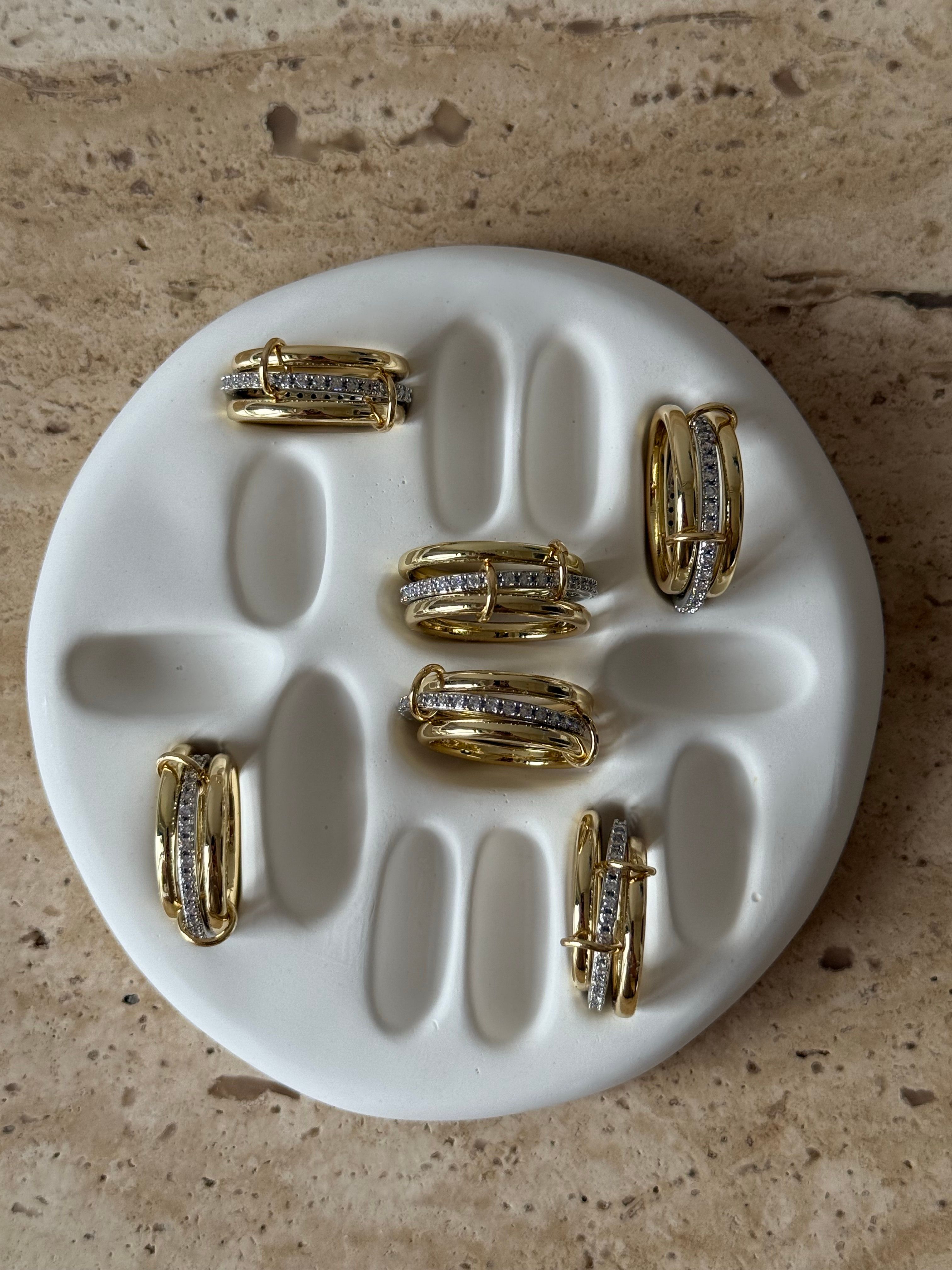 3 lü set Yüzük 
