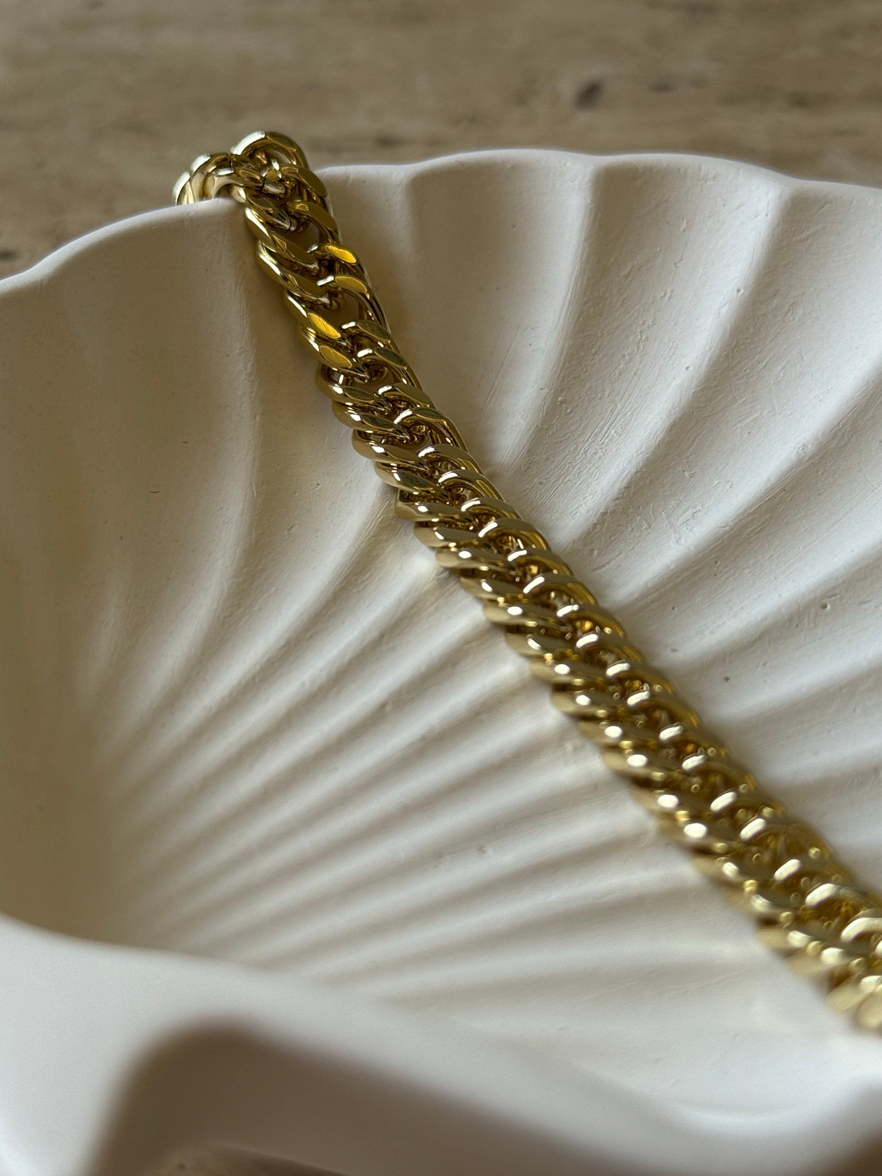 Gold zincir model bileklik