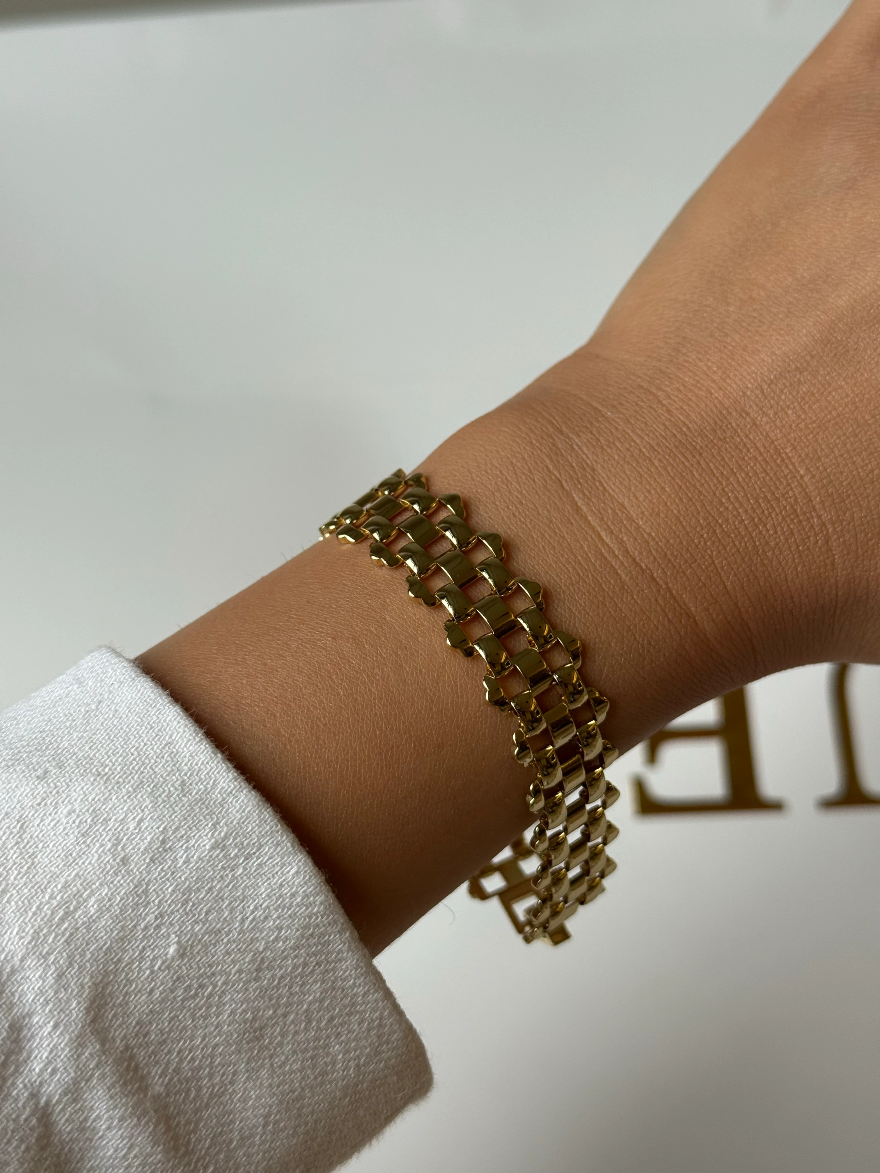 Tasarım model taşsız bileklik 