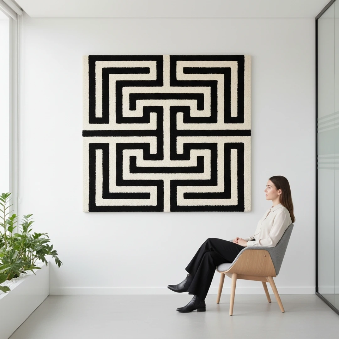 Geometrik Blok Panel