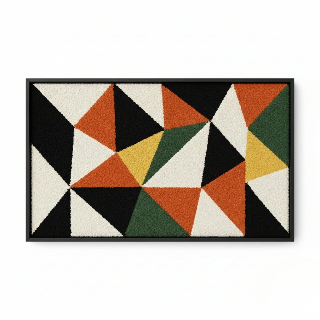 Geometrik Blok Panel