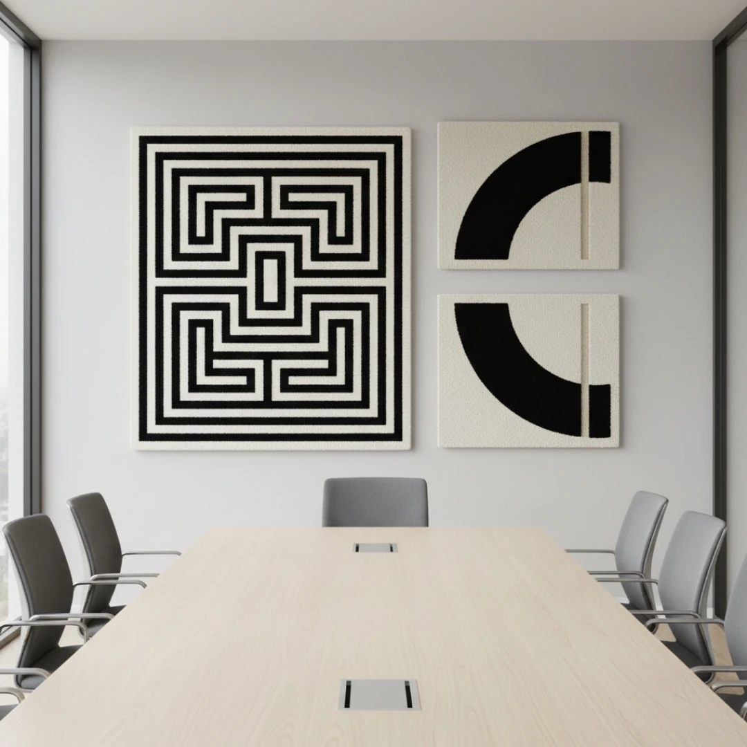 Geometrik Blok Panel