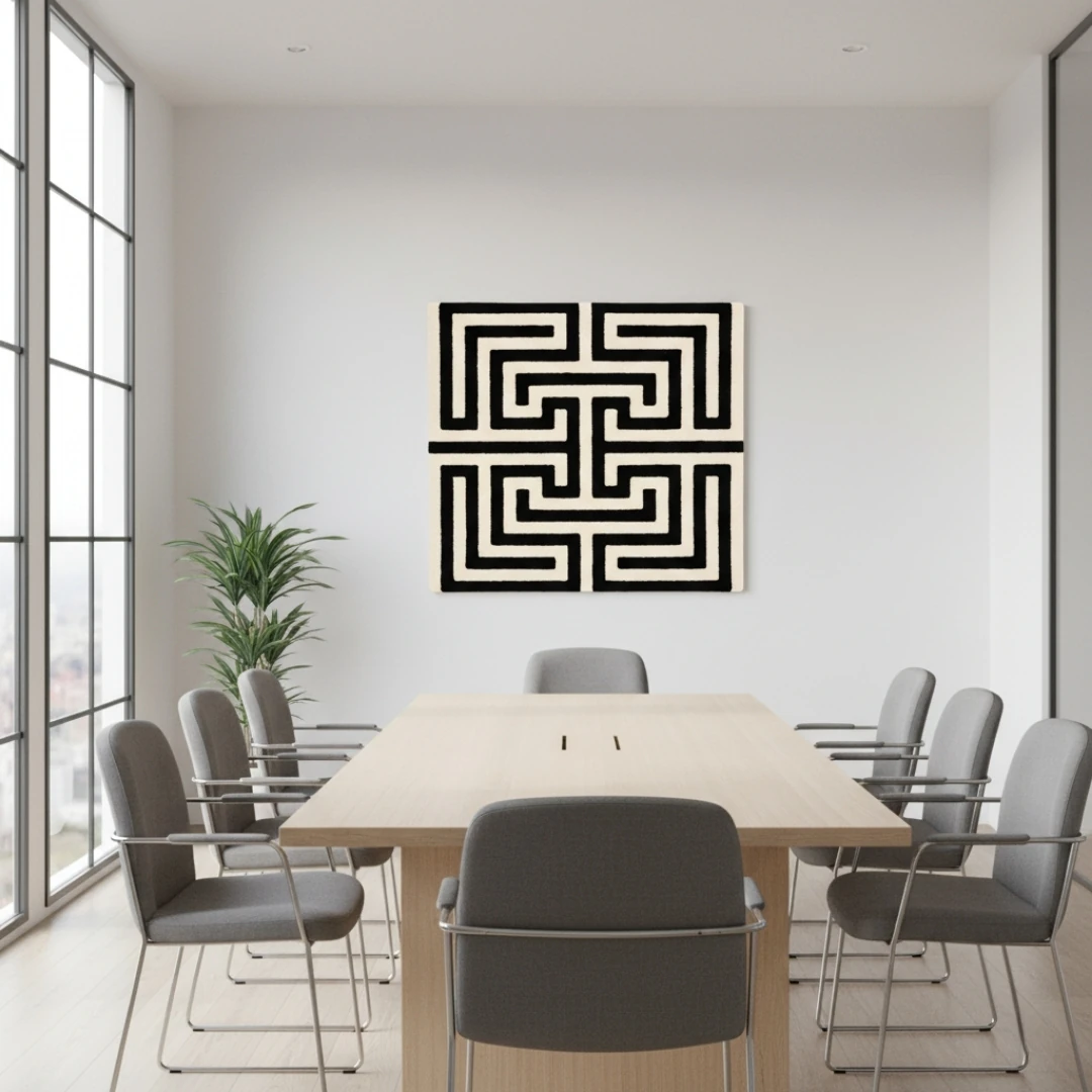 Geometrik Blok Panel