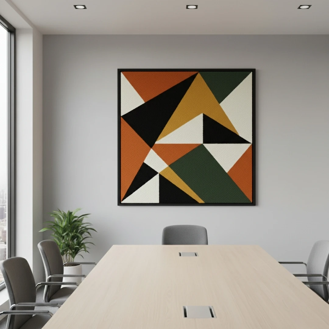 Geometrik Blok Panel