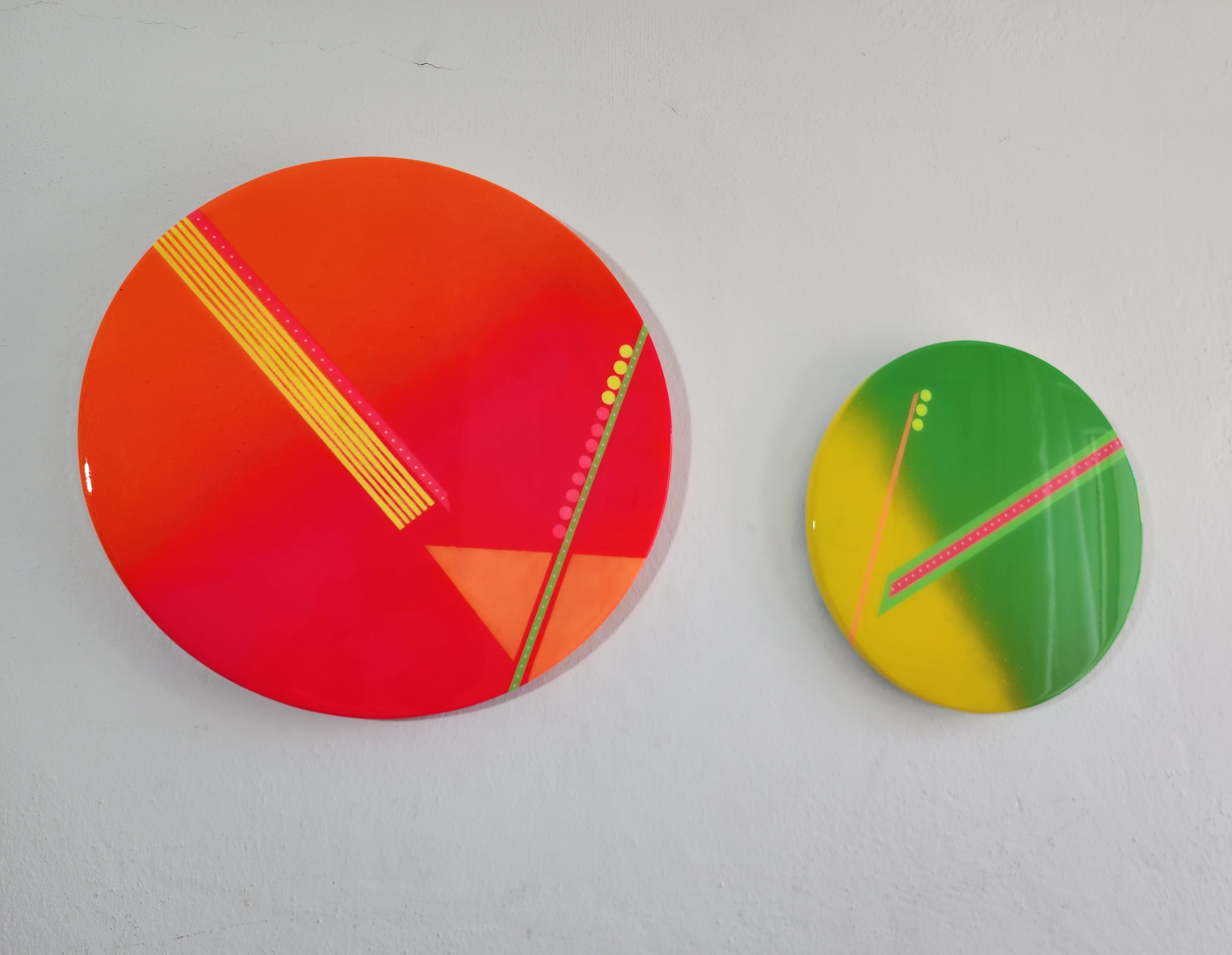 Pop Art Design Modern Resin Wall Decor