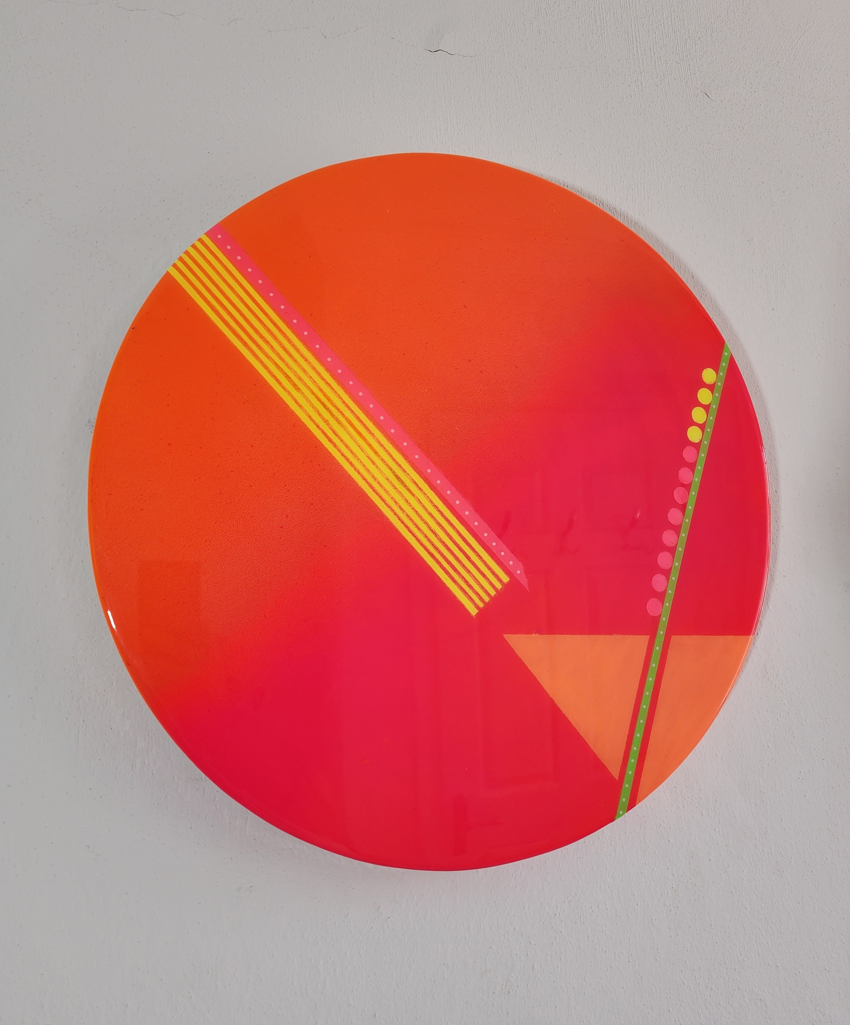 Pop Art Design Modern Resin Wall Decor