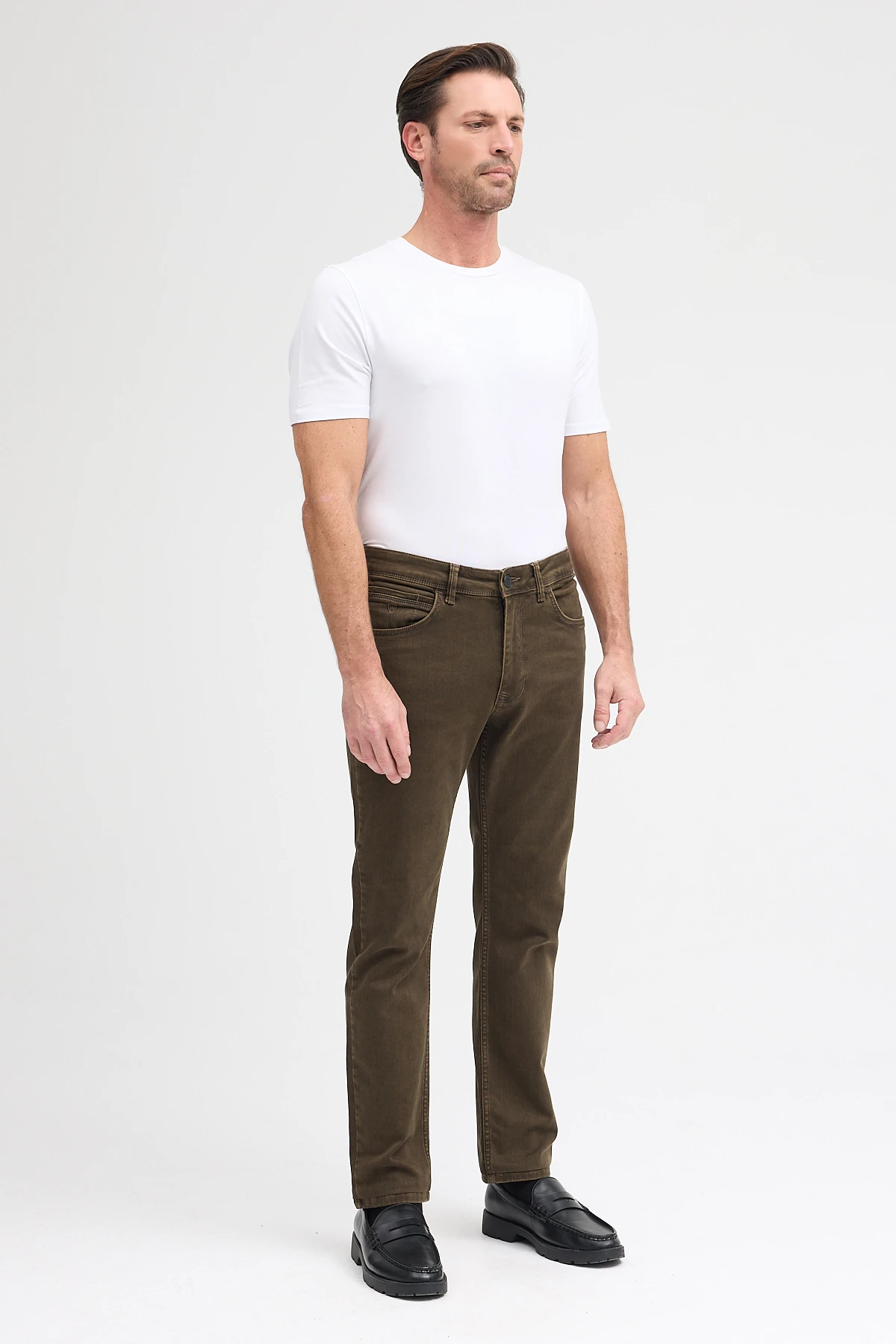 Jean Pantolon Straight Feat