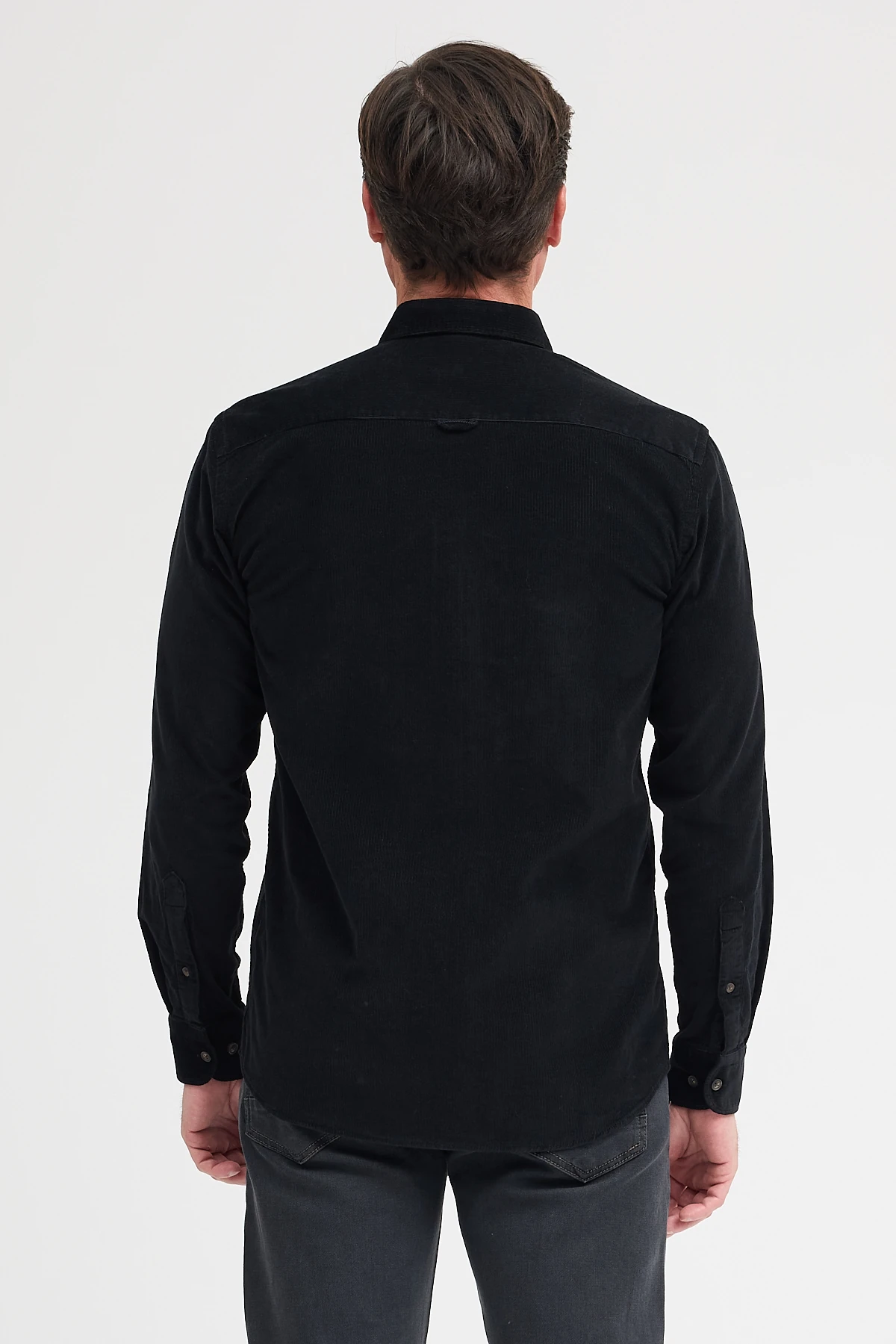 %100 Pamuk Kadife Gömlek