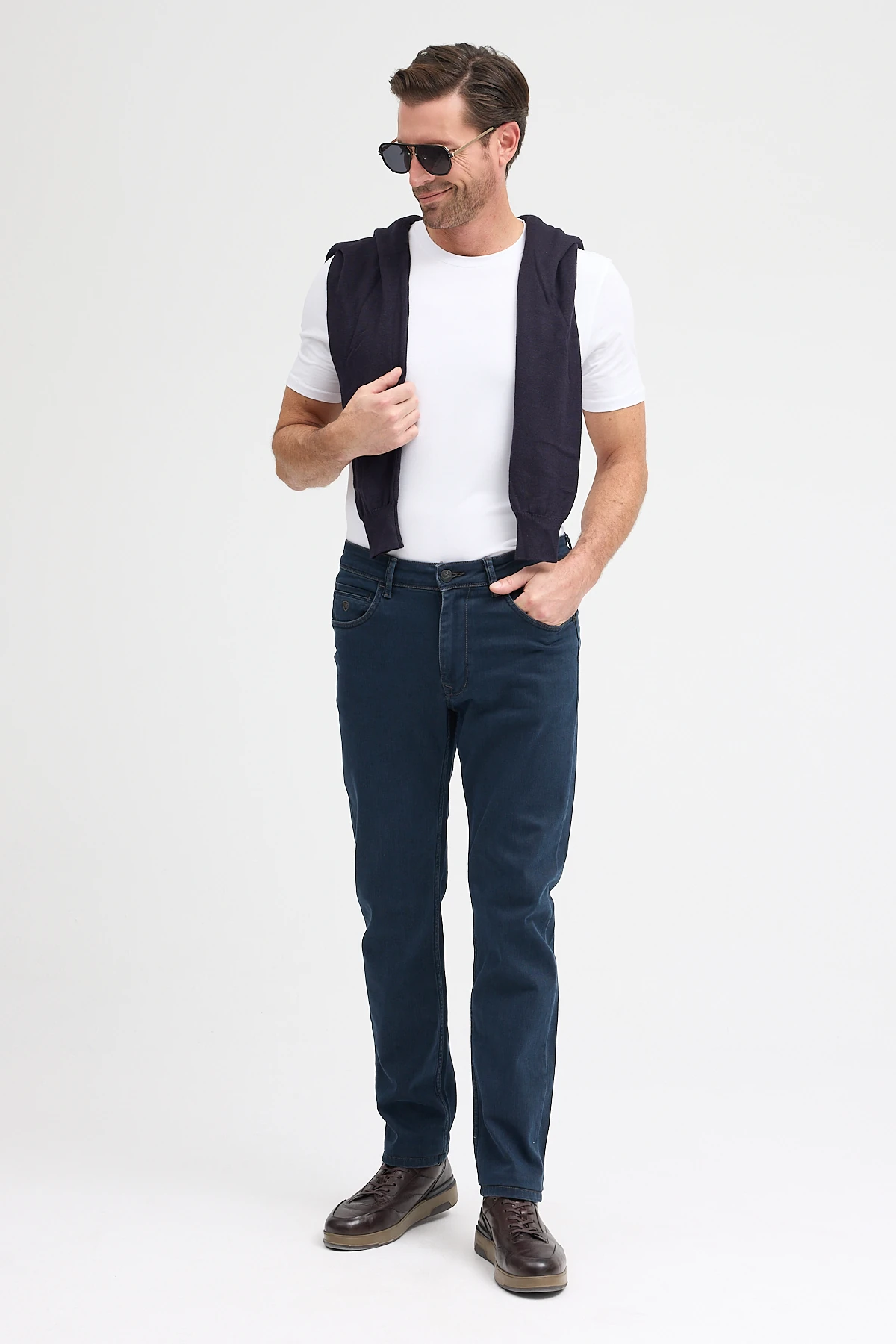 Jean Pantolon Straight Feat