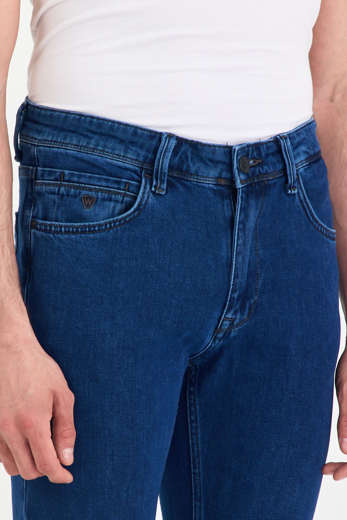 Jean Pantolon Straight Feat