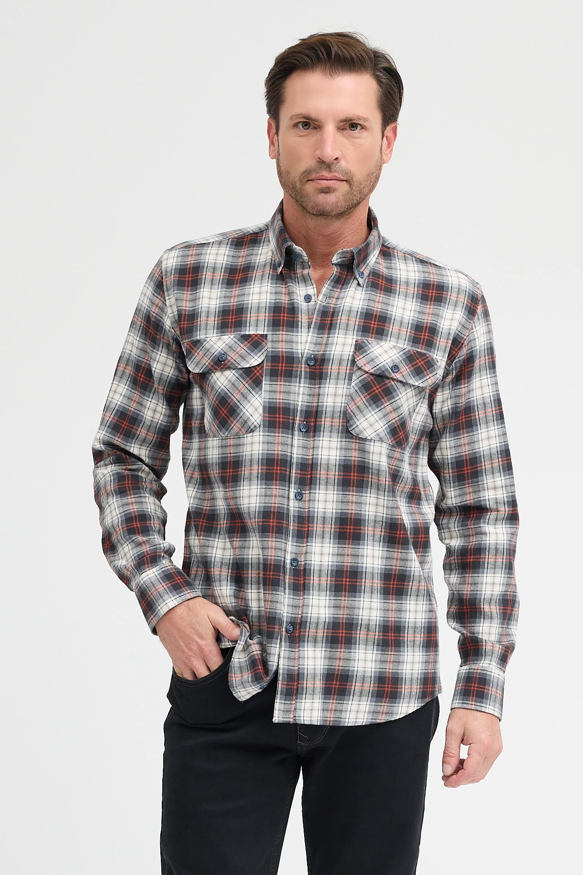 %100 Pamuk Kışlık Gömlek