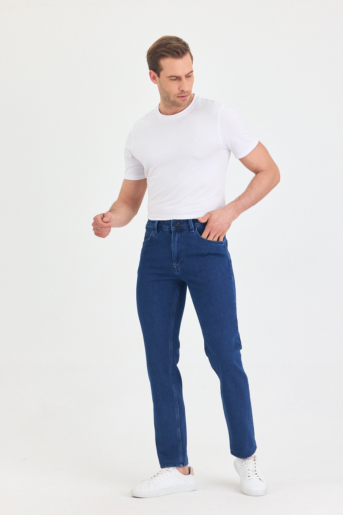Jean Pantolon Straight Feat