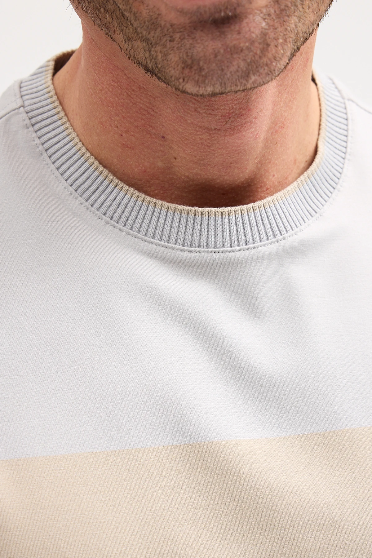 Erkek Bisiklet Yaka Uzun Kol Sweatshirt