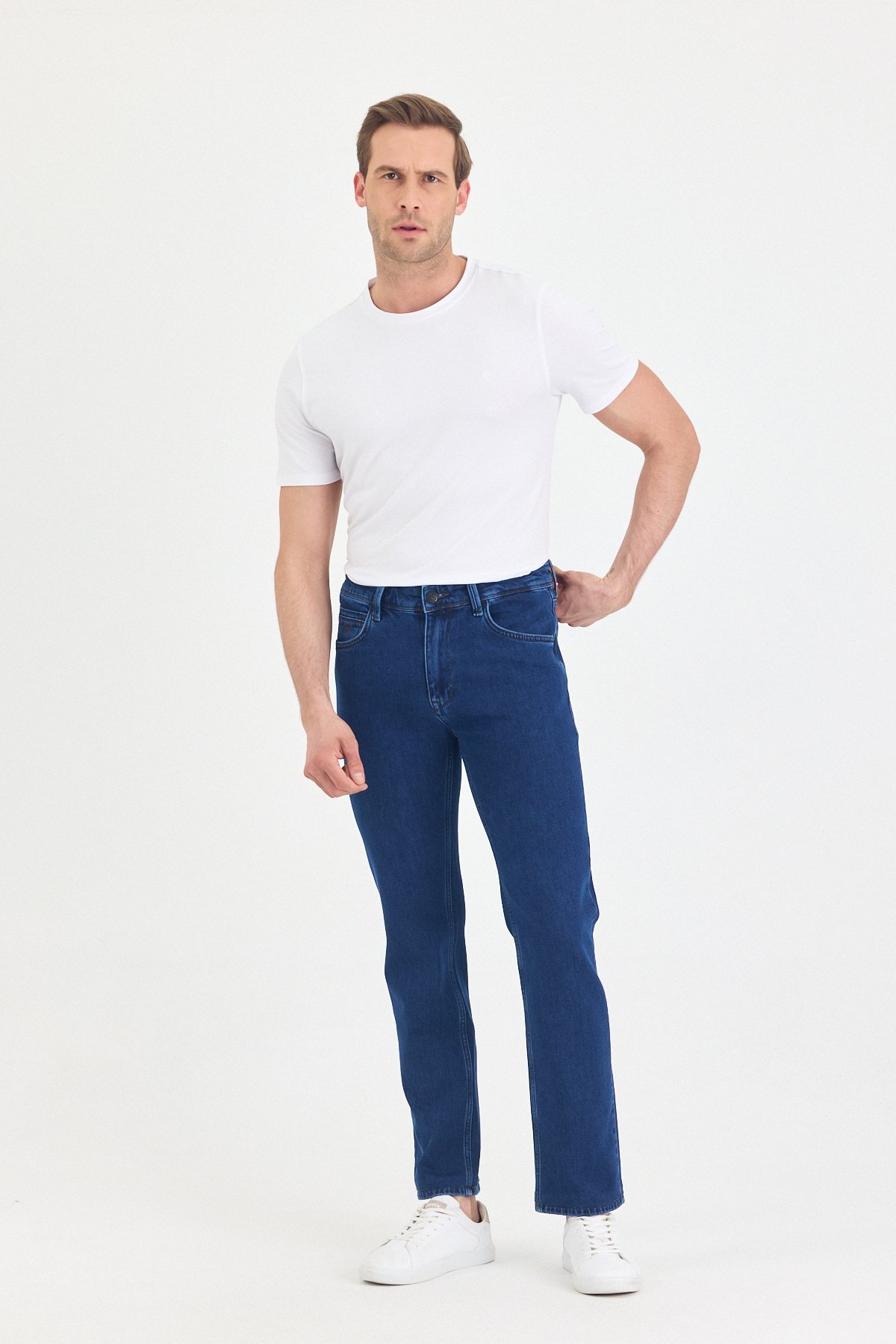 Jean Pantolon Straight Feat