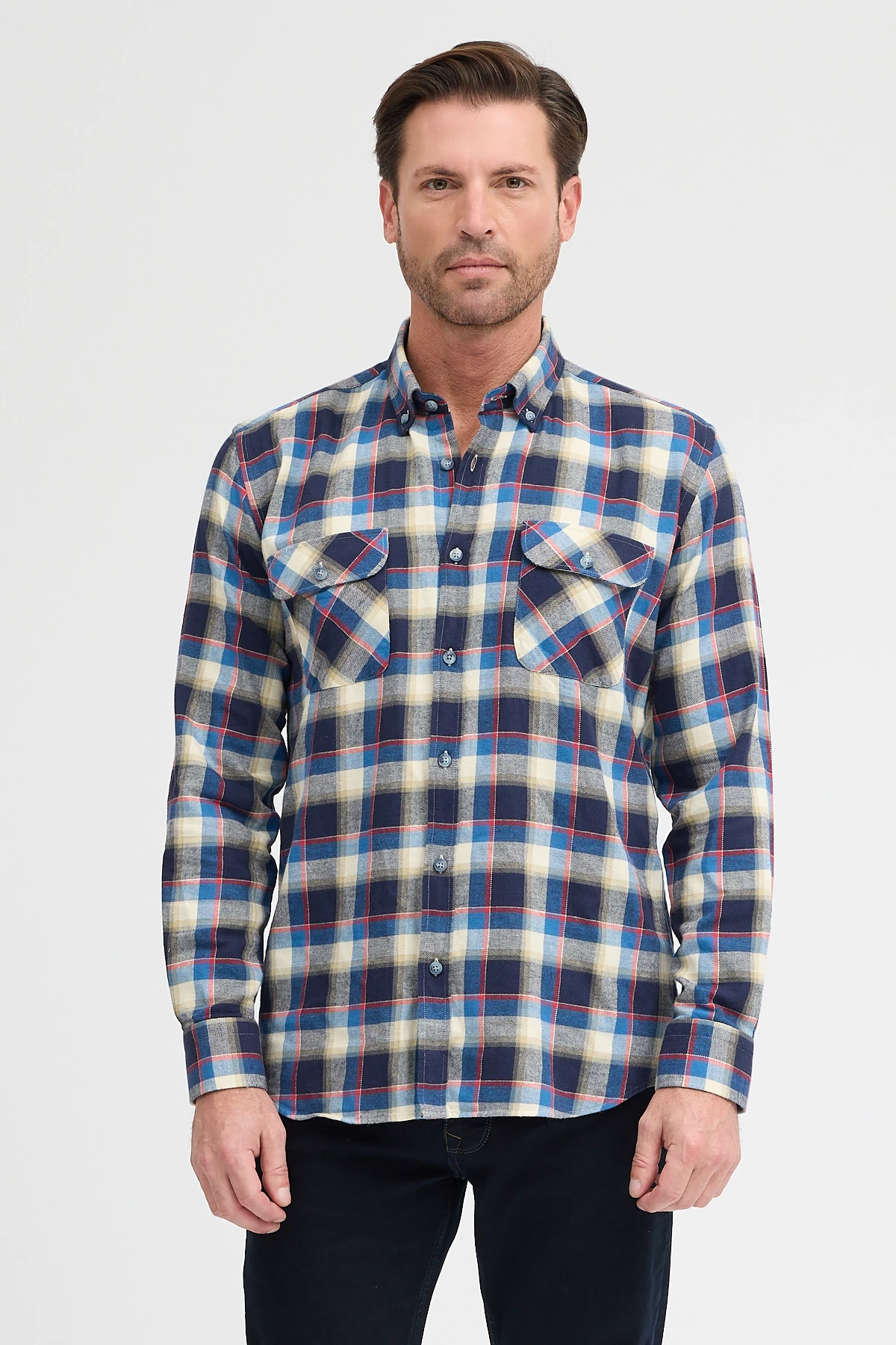 %100 Pamuk Kışlık Gömlek