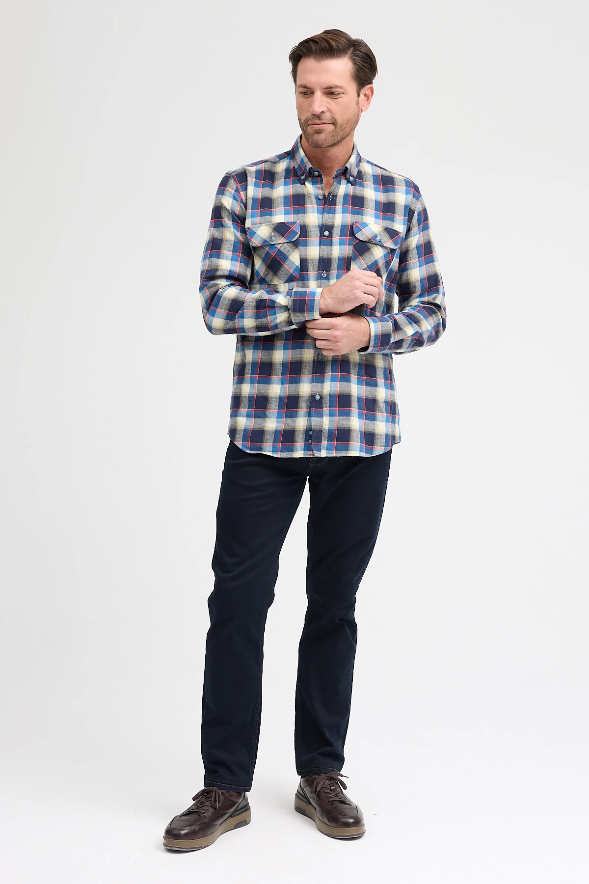 %100 Pamuk Kışlık Gömlek