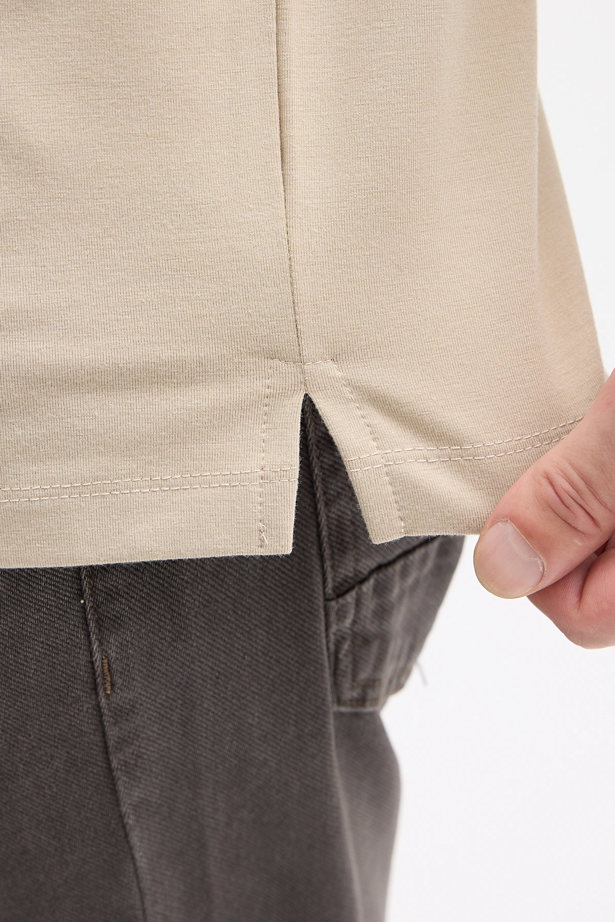 Erkek Bisiklet Yaka Uzun Kol Sweatshirt