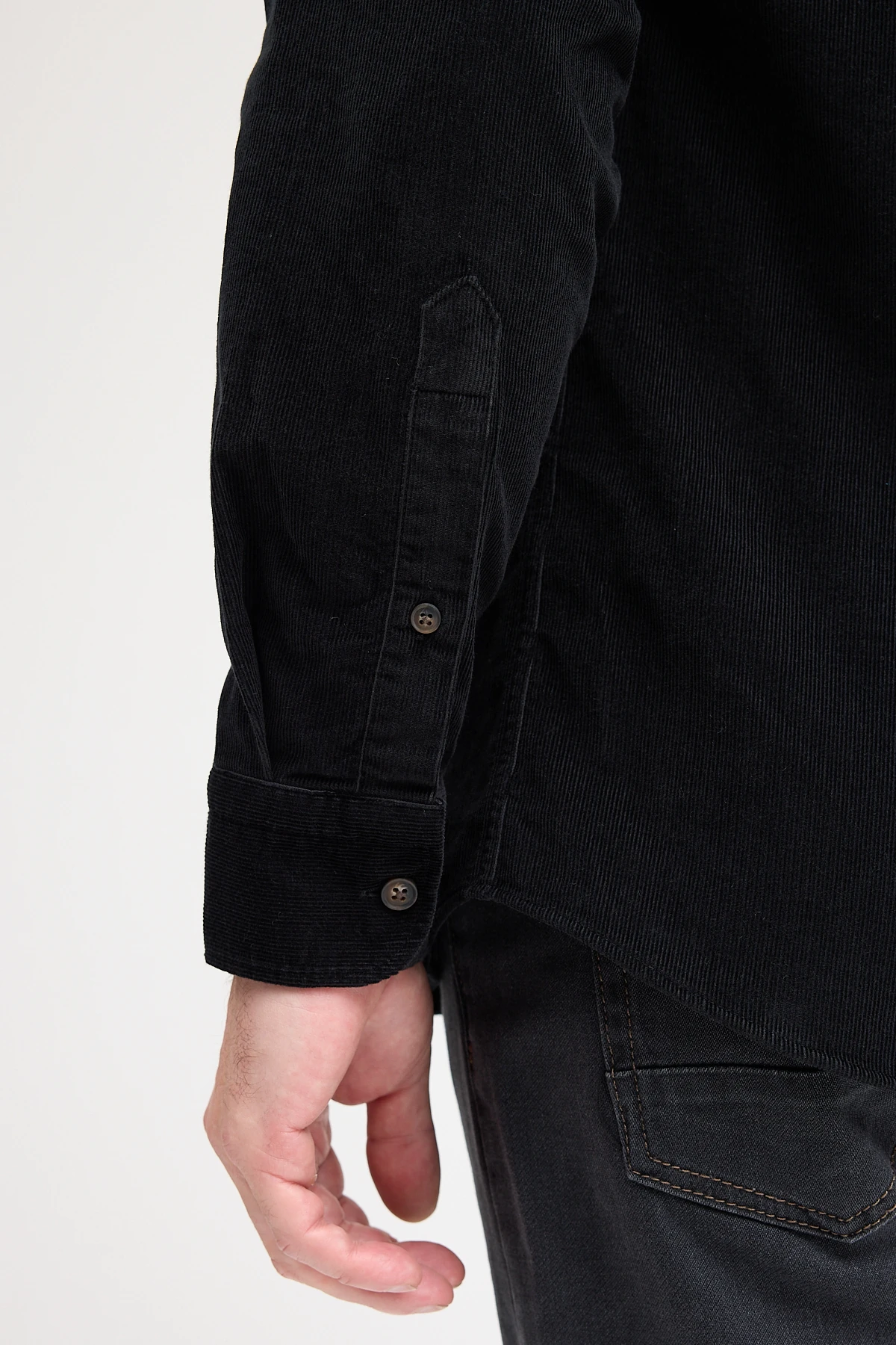 %100 Pamuk Kadife Gömlek