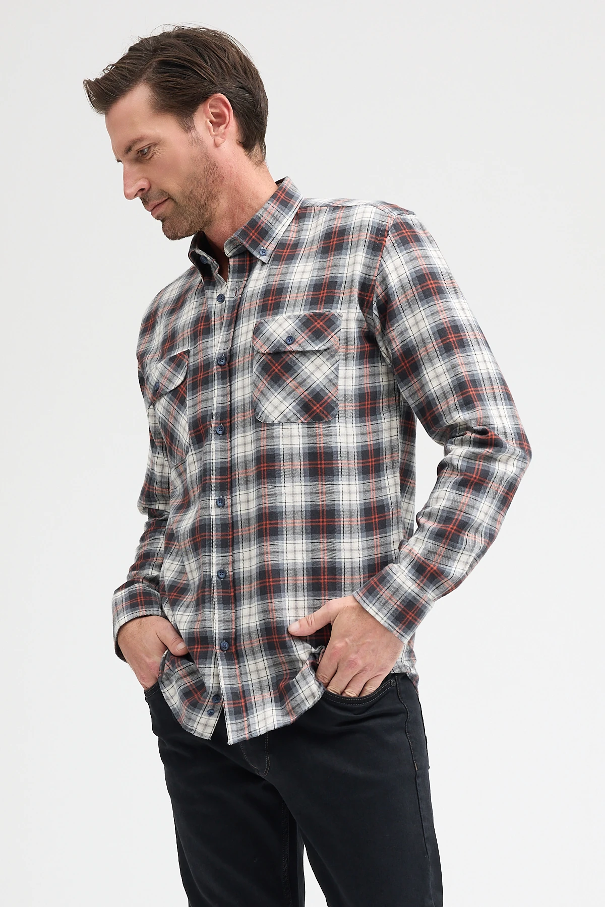 %100 Pamuk Kışlık Gömlek