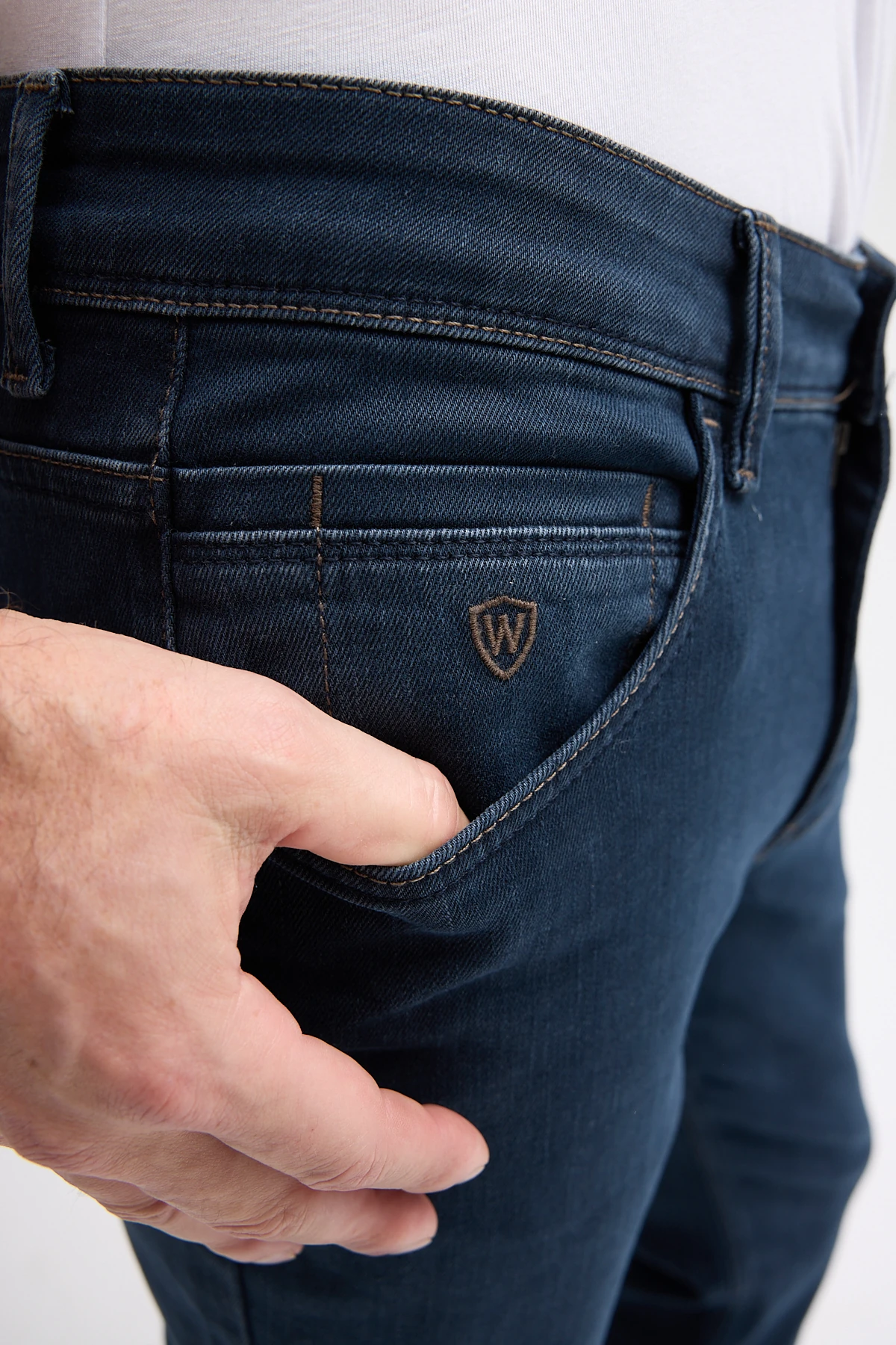 Jean Pantolon Straight Feat