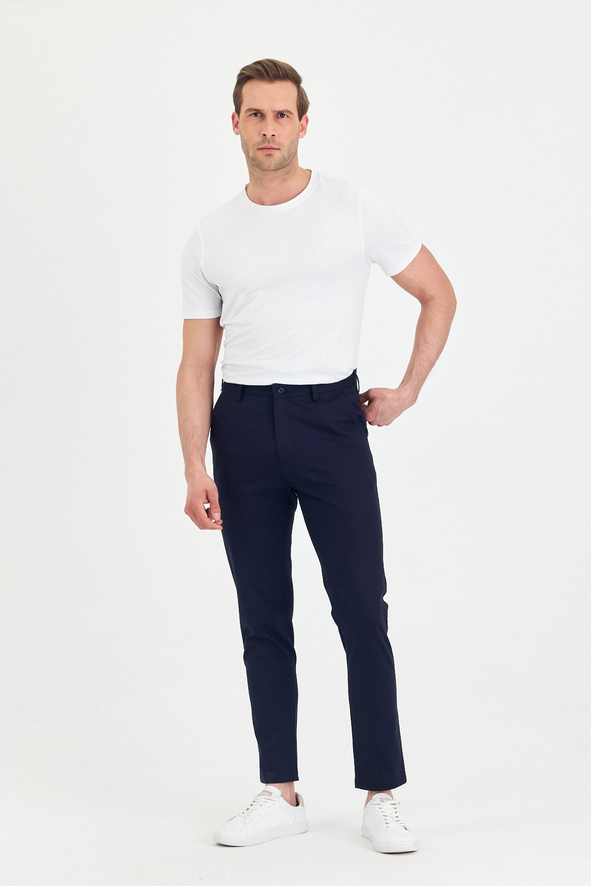 Yan Cep Chino Pantolon
