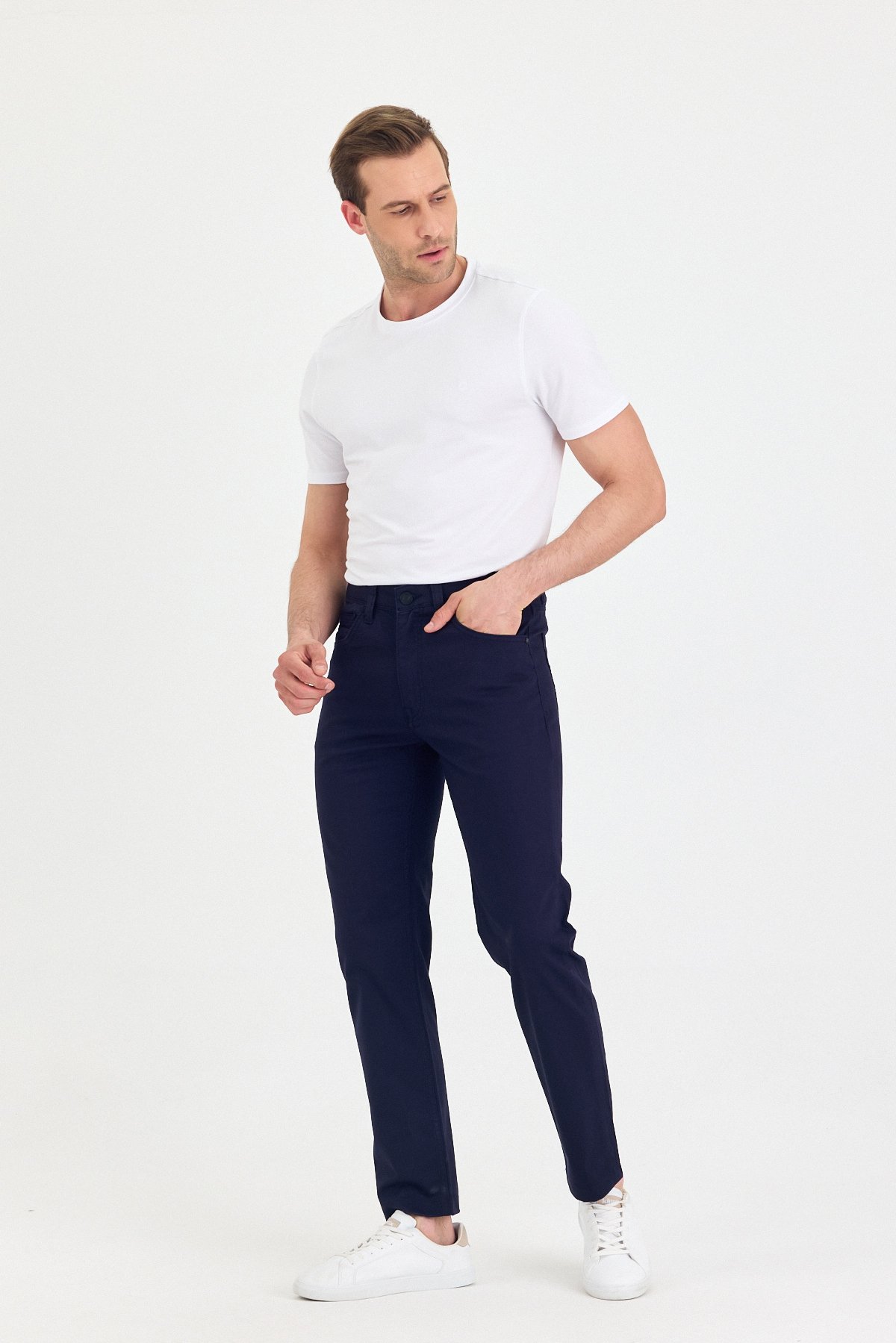 Jean Pantolon Straight Feat